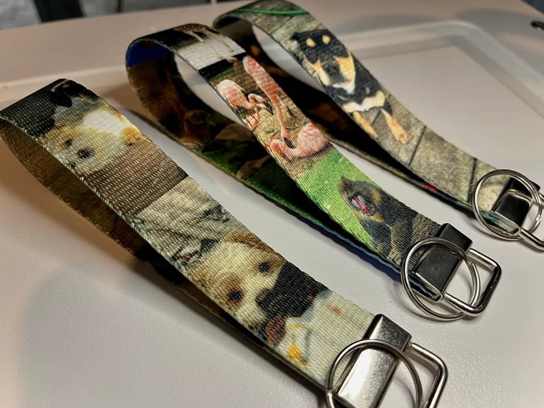 Custom Photo Wristlet with Thick Polyester Webbing product image (2)