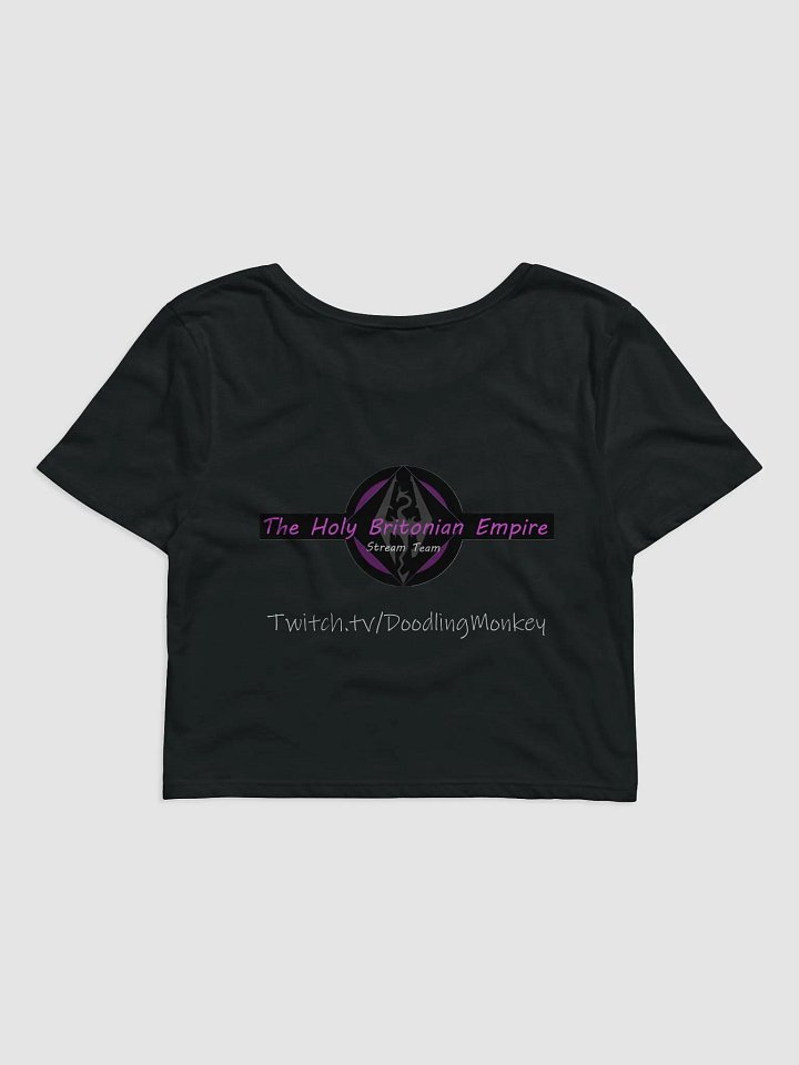 DoodlingMonkey HBE ST Crop top product image (2)