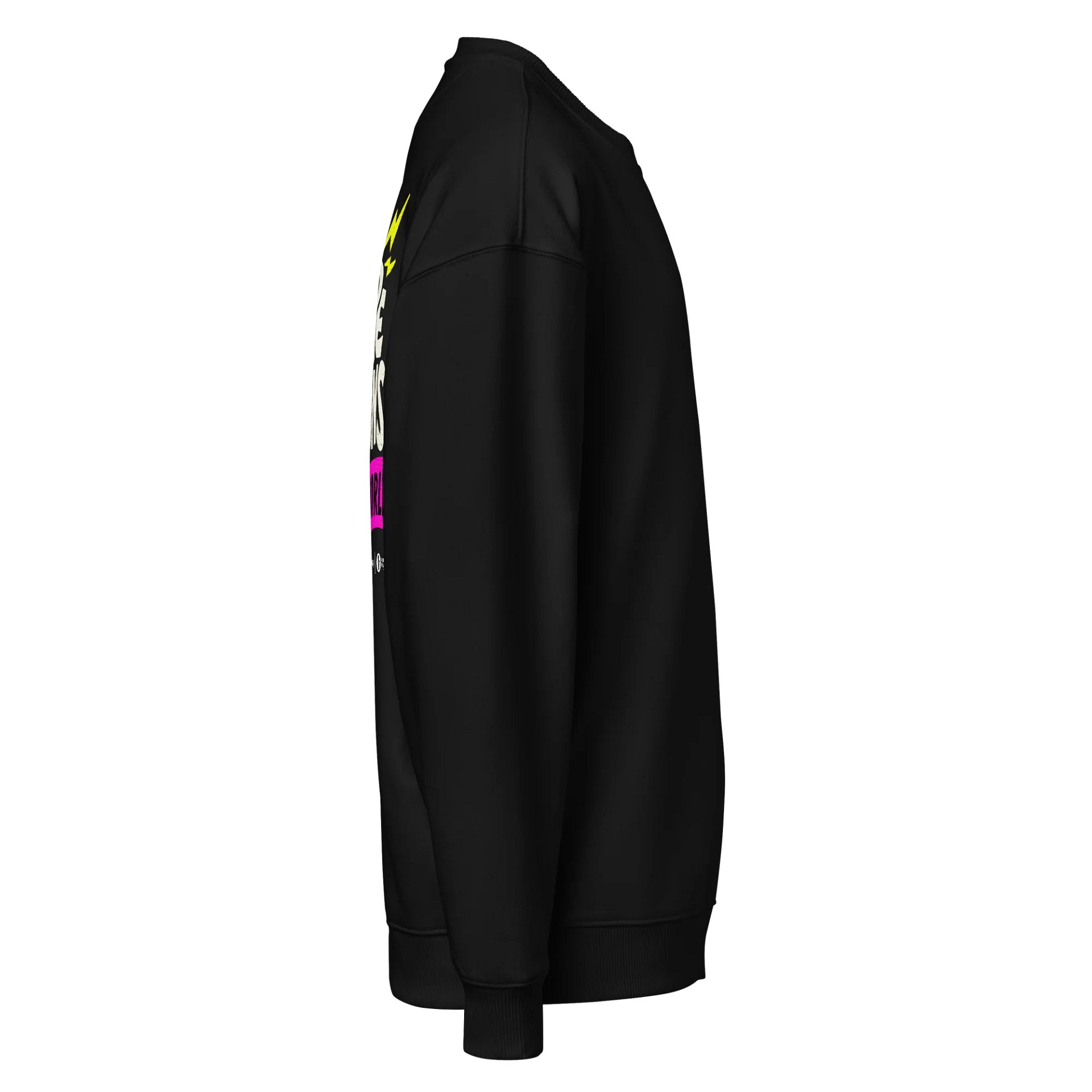 GOTS Certified (Global Organic Textile Standard) Crewneck: Dark Mode product image (5)