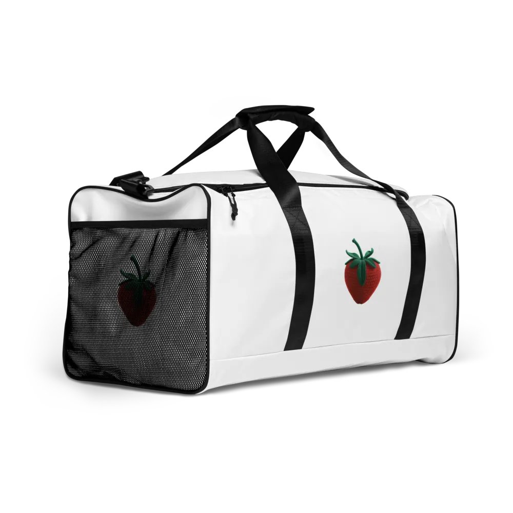 CozyAvocado Duffle Bag Strawberry #1 product image (12)