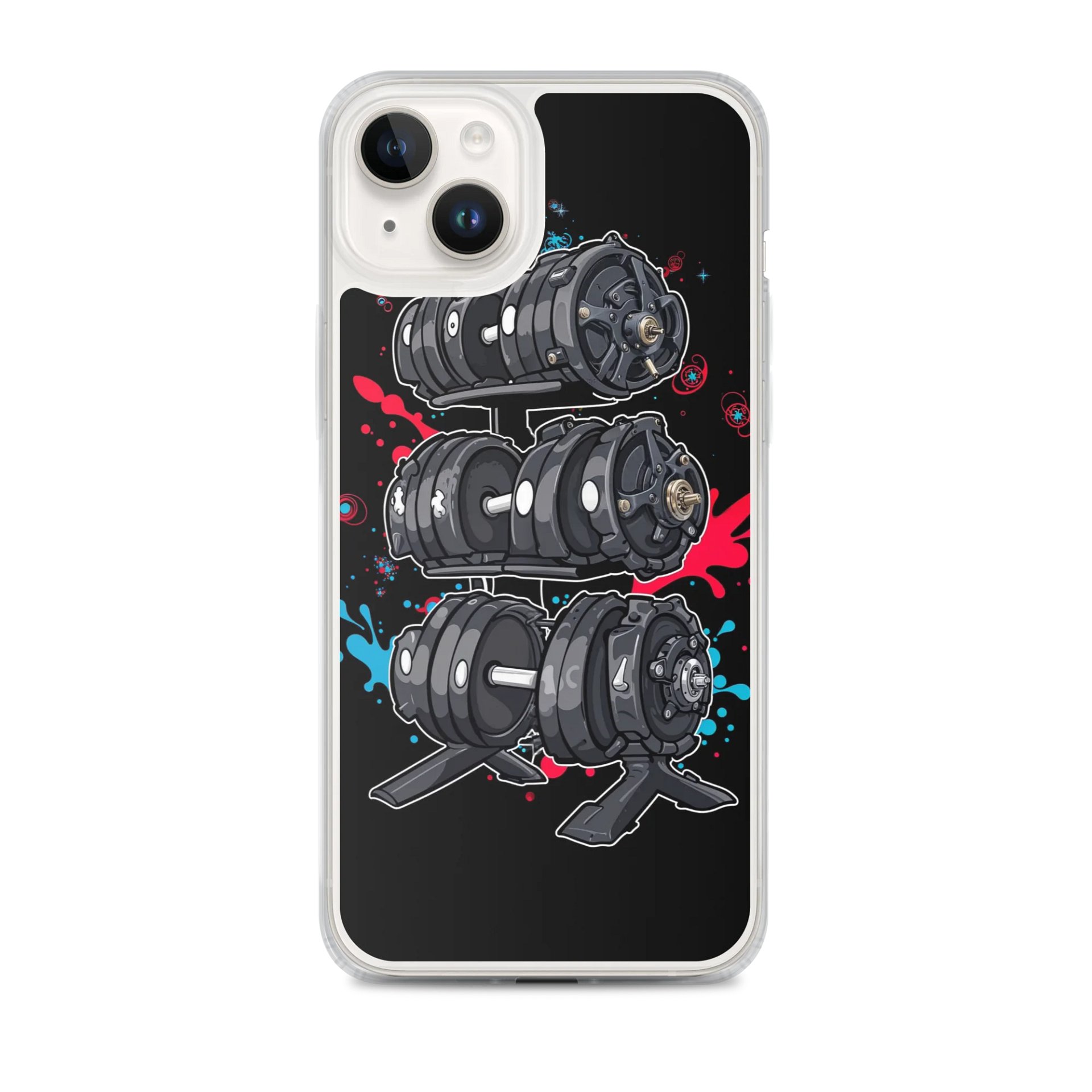 Artistic Dumbbell iPhone® Case product image (1)