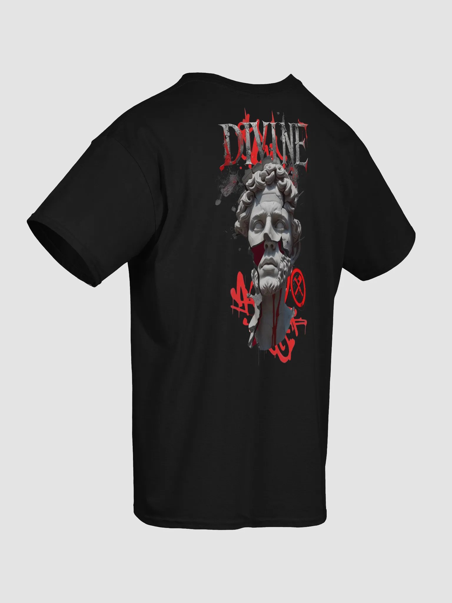 DIVINE ERROR Graphic Tee | Streetwear | Unisex Cotton T-Shirt product image (6)