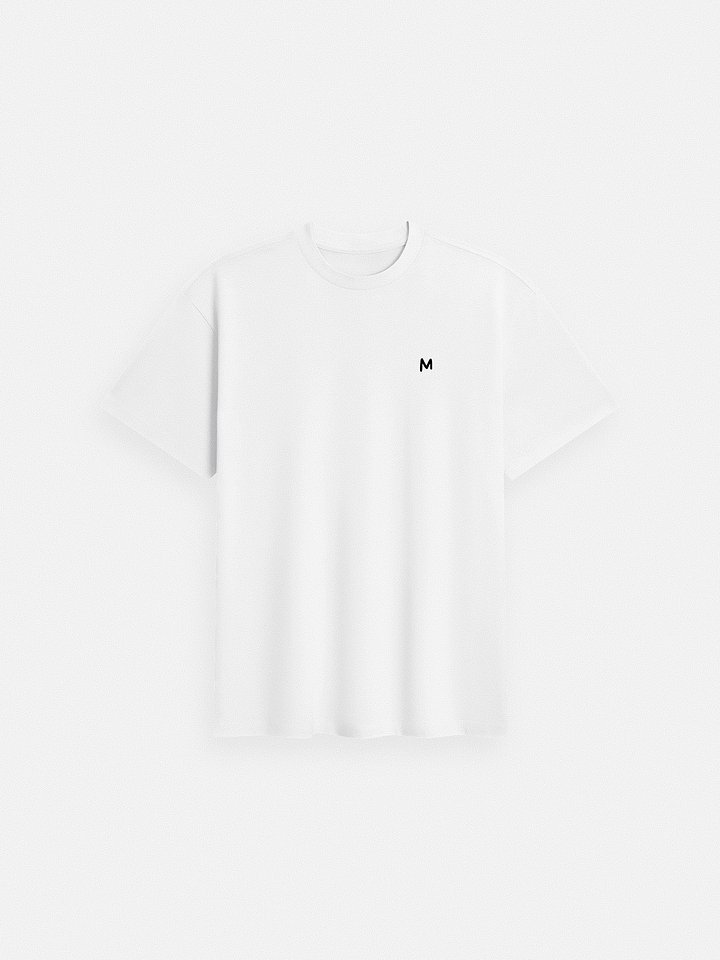 MUYE LOGO TEE - BLACK EMBROIDERY product image (1)