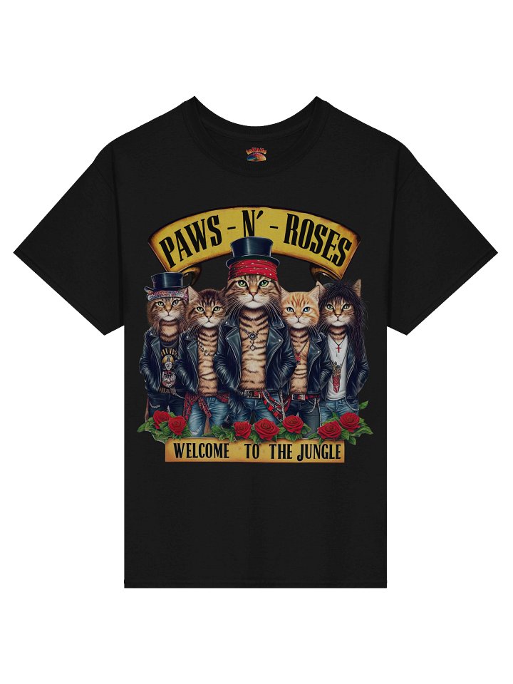 PAWS N' ROSES T-SHIRT product image (1)