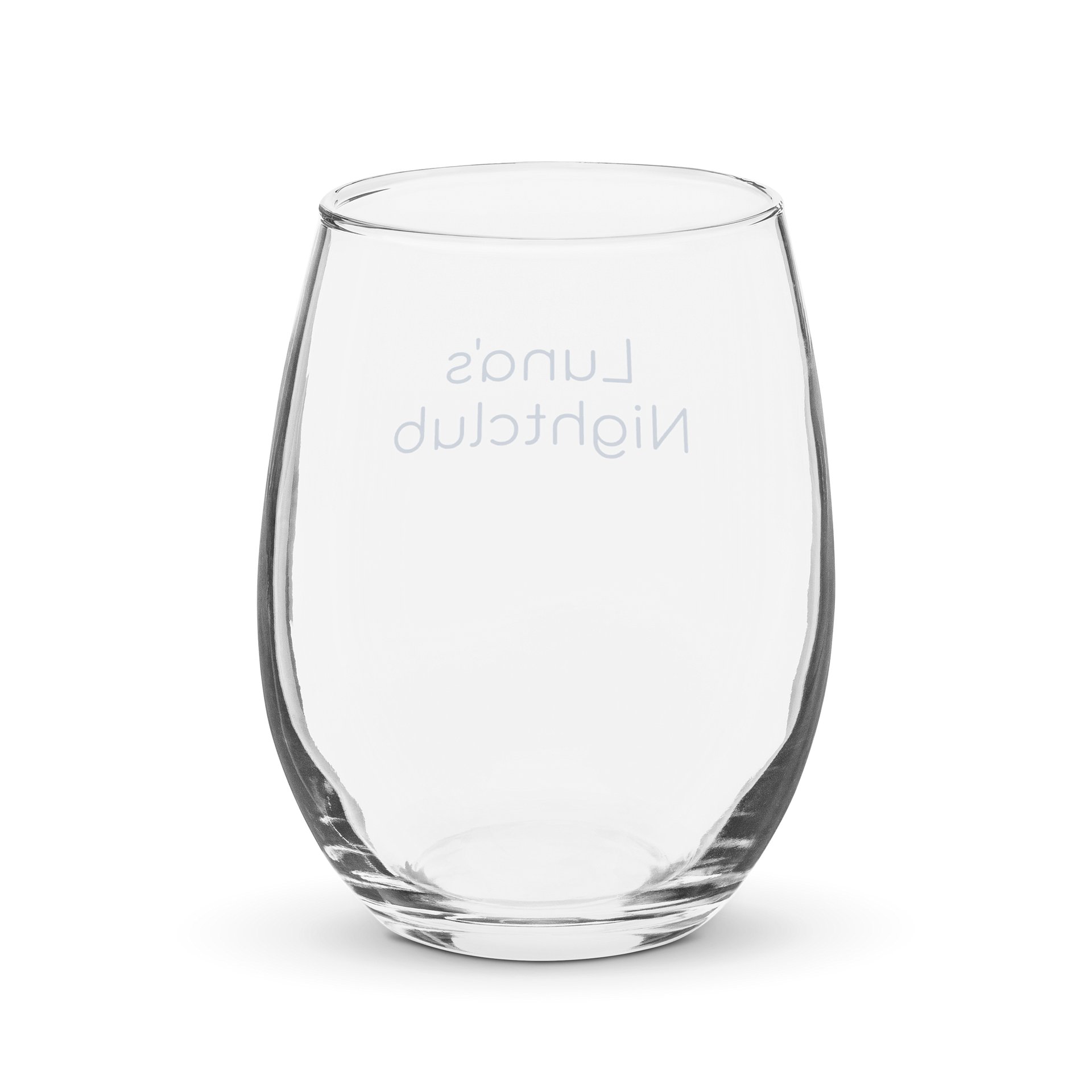 Luna's Nightclub Stemless Wine Glass product image (2)