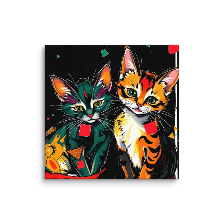 Avant garde kittens X deco Fusion Canvas product image (7)