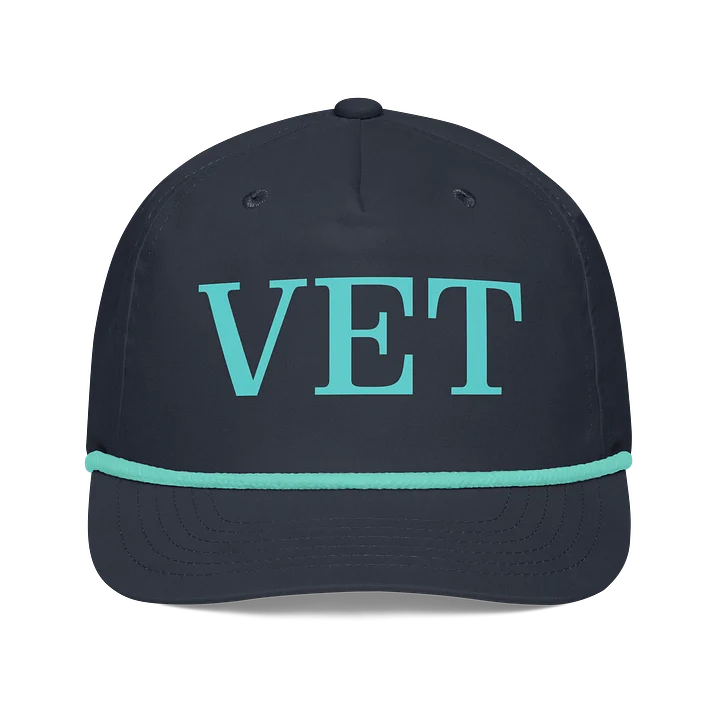 Turquoise VET Golf Rope Cap product image (1)
