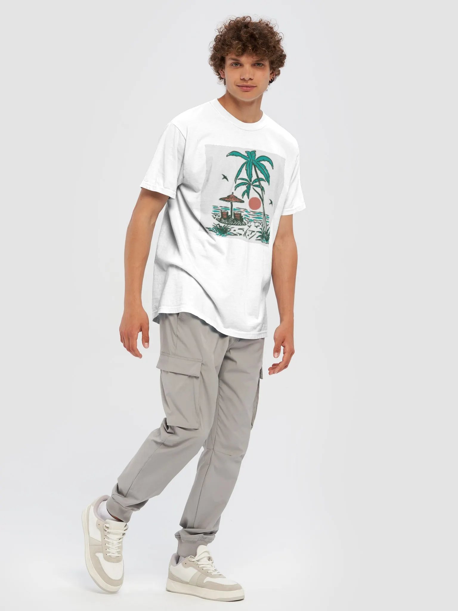 Beach Cotton Tee Shirt product image (7)