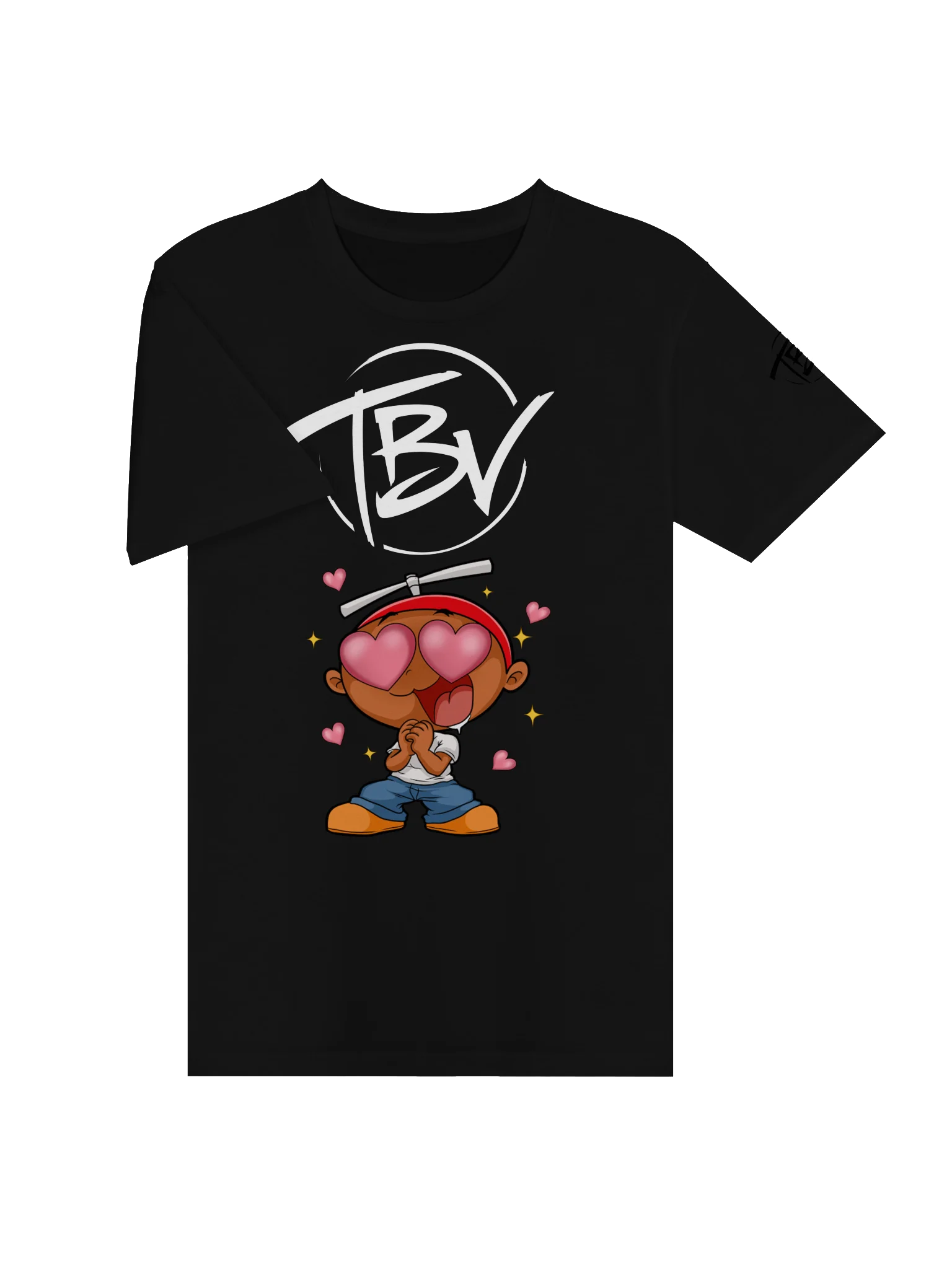 TBV Heart-Eyes Cartoon Tee product image (3)