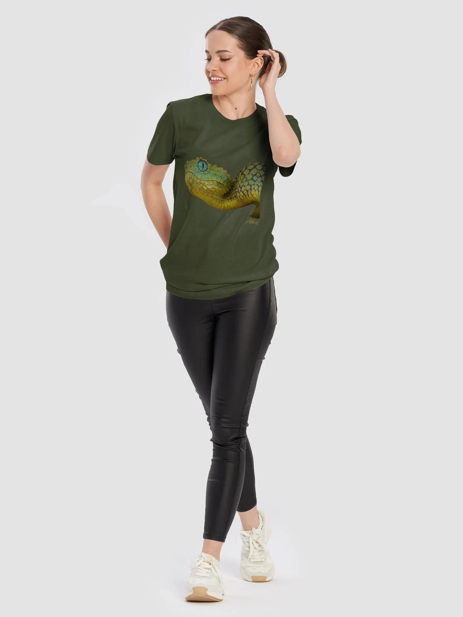Snake Atheris T-shirt product image (6)