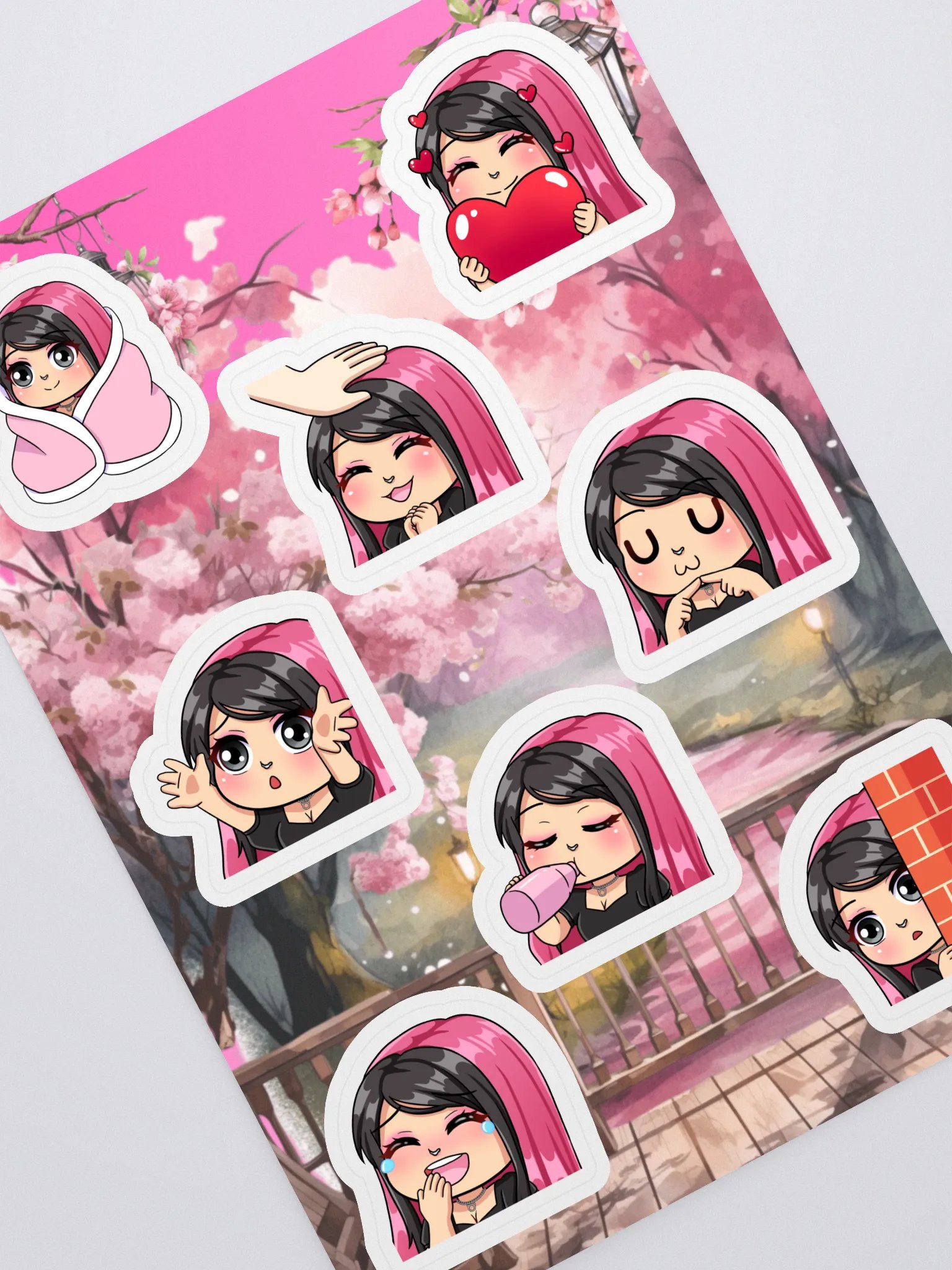 Faery Chibi Sticker Sheet (Ver. 1) product image (1)