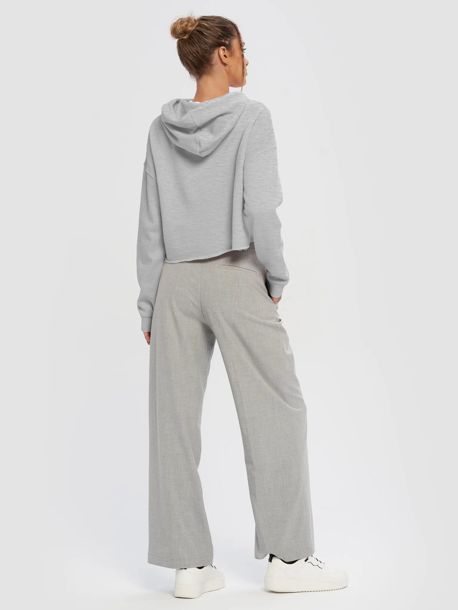 Code 2 - Ladies' Crop Top Hoodie product image (18)