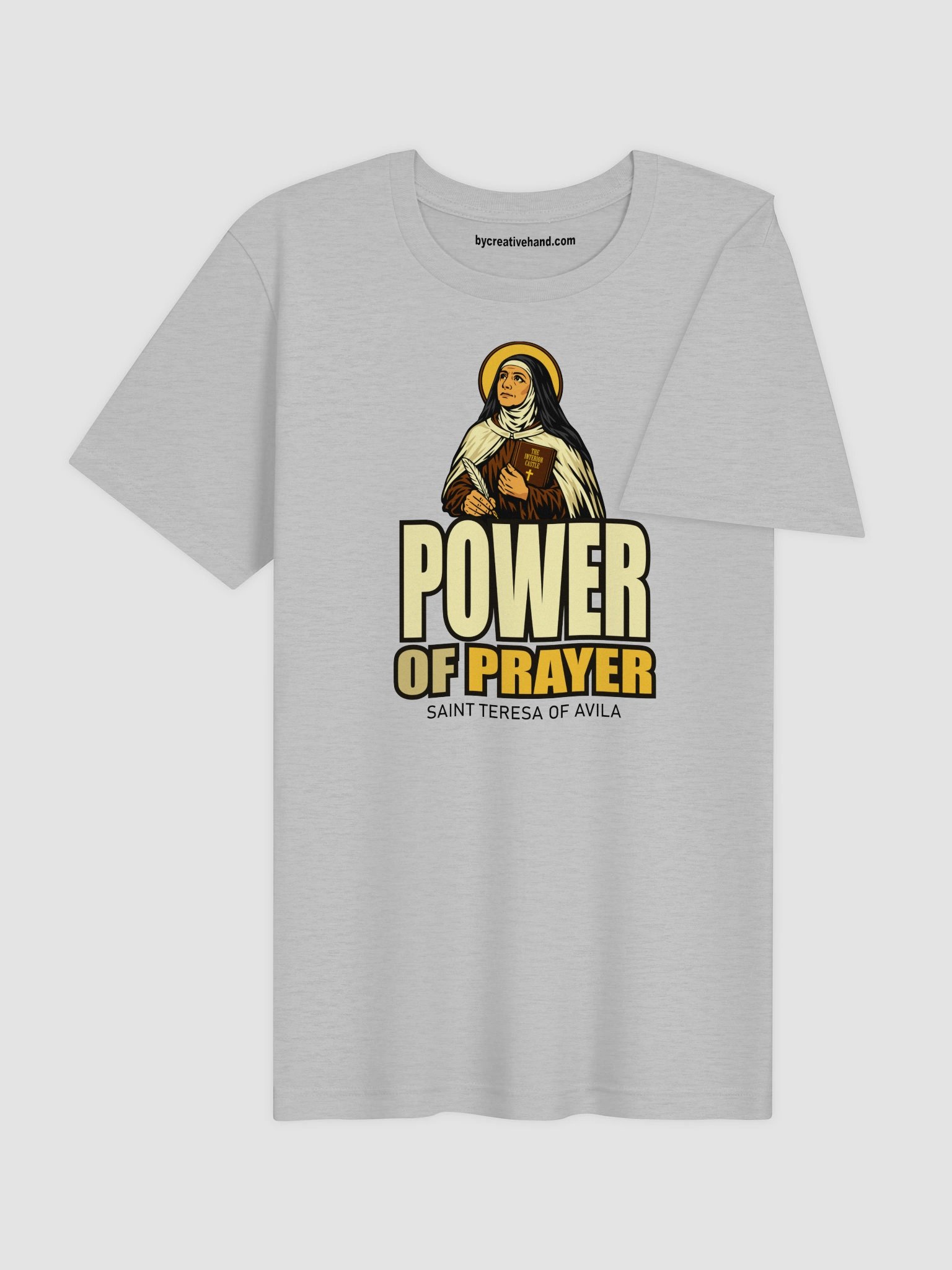 Power of Prayer - Saint Teresa of Avila T-Shirt (Front & Back) product image (6)