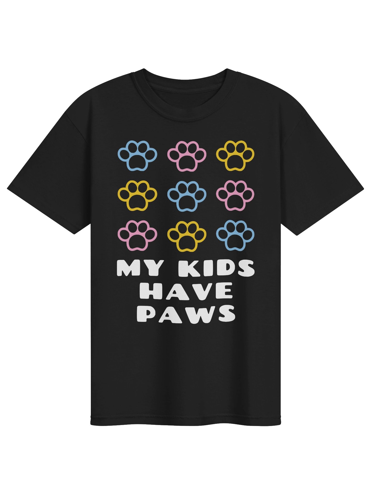My Kids Have Paws Paw Print Tee product image (1)