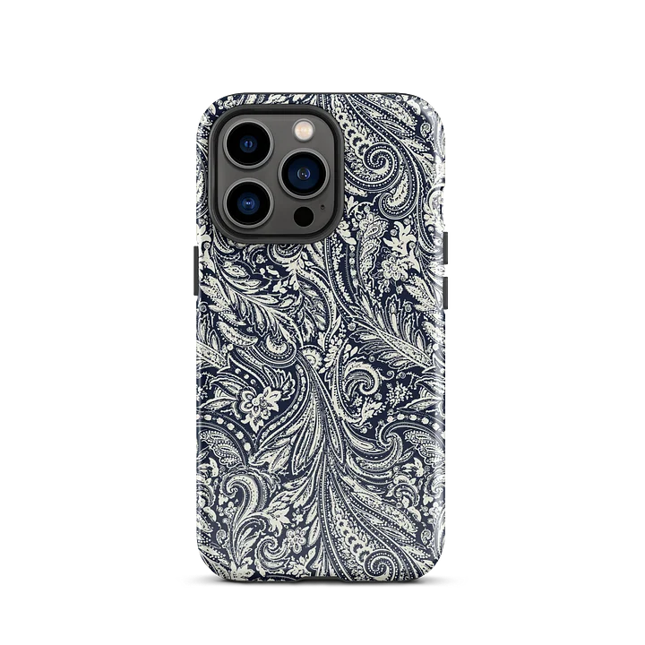 Midnight Vintage Paisley iPhone Case product image (1)