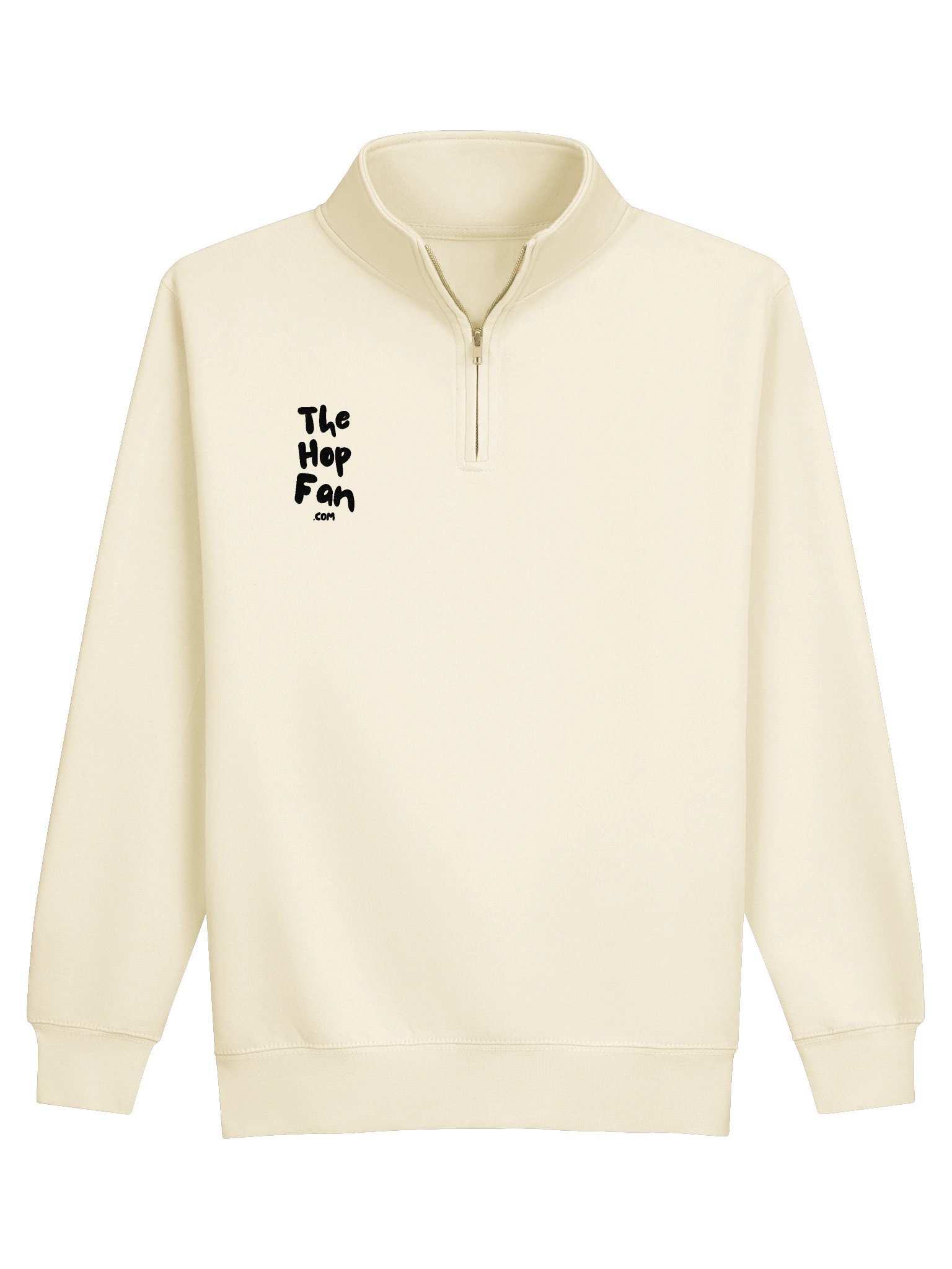 Logo Quarter Zip (Sandshell - Black) product image (1)