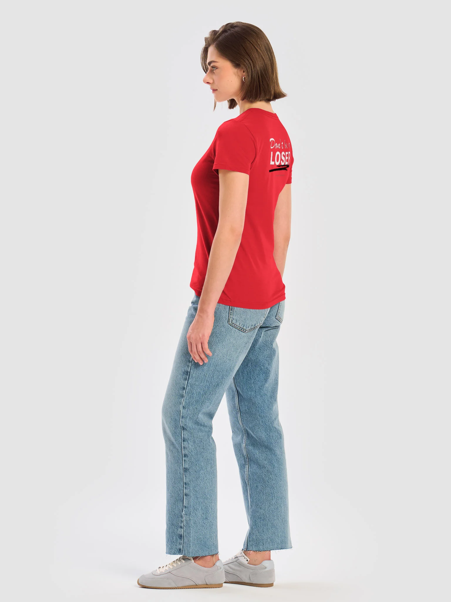 Don't be a LOSER Womens basic soft Tee product image (8)