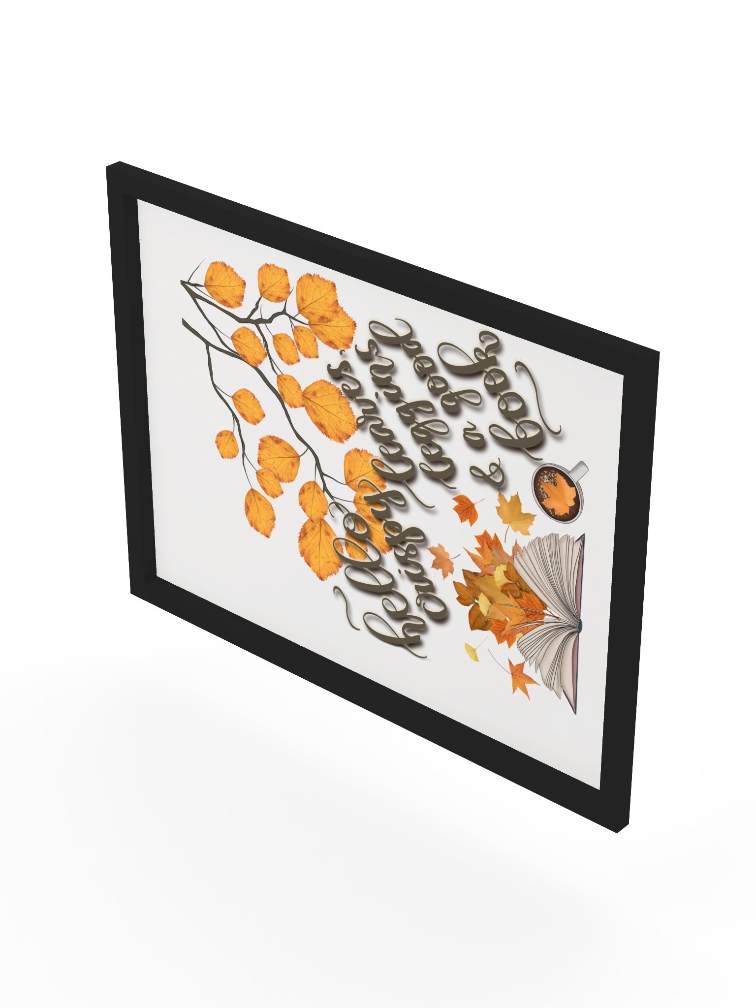 Peace Within Autumn Framed Poster product image (22)