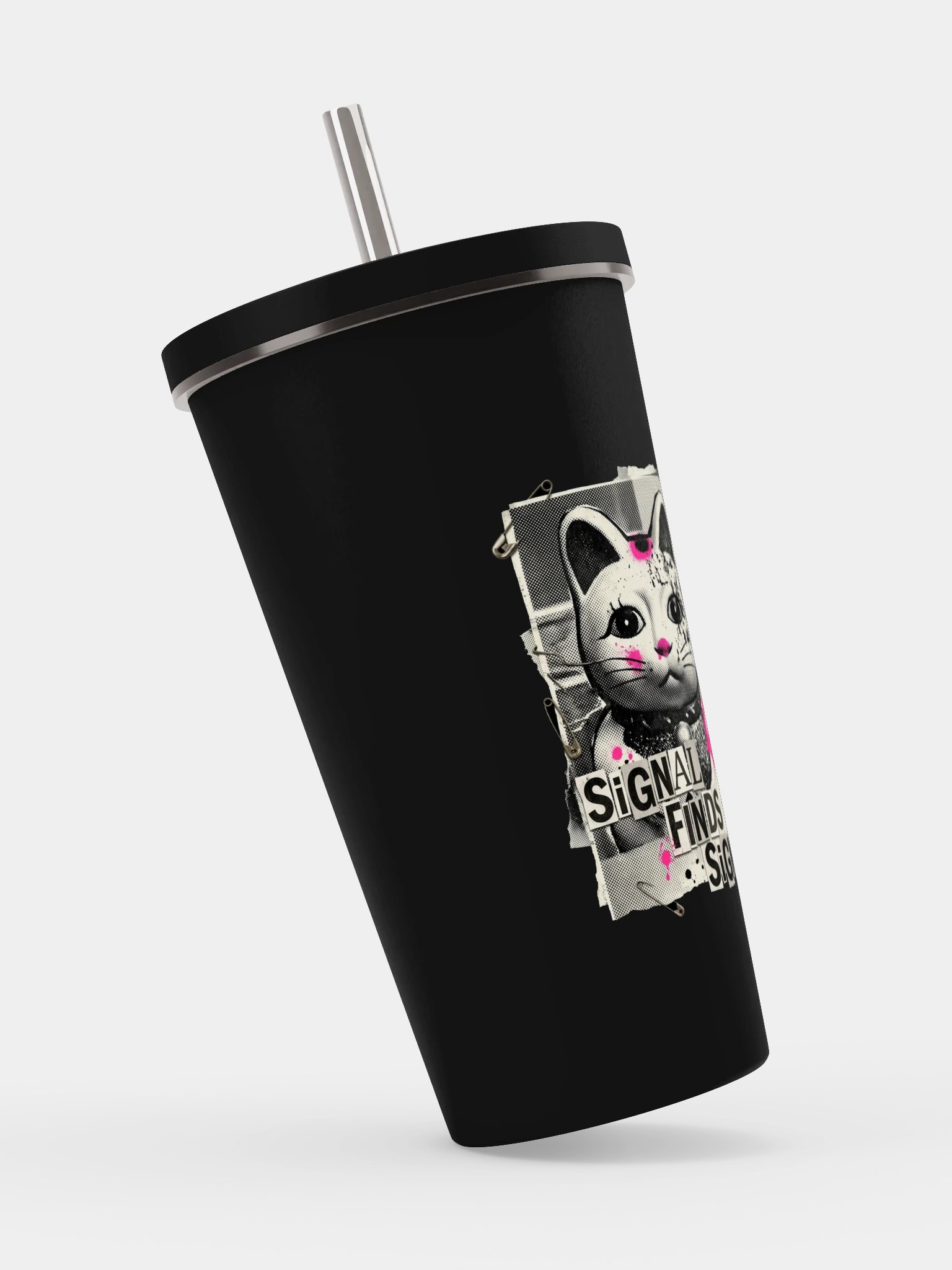 Static Cat — Tumbler product image (2)