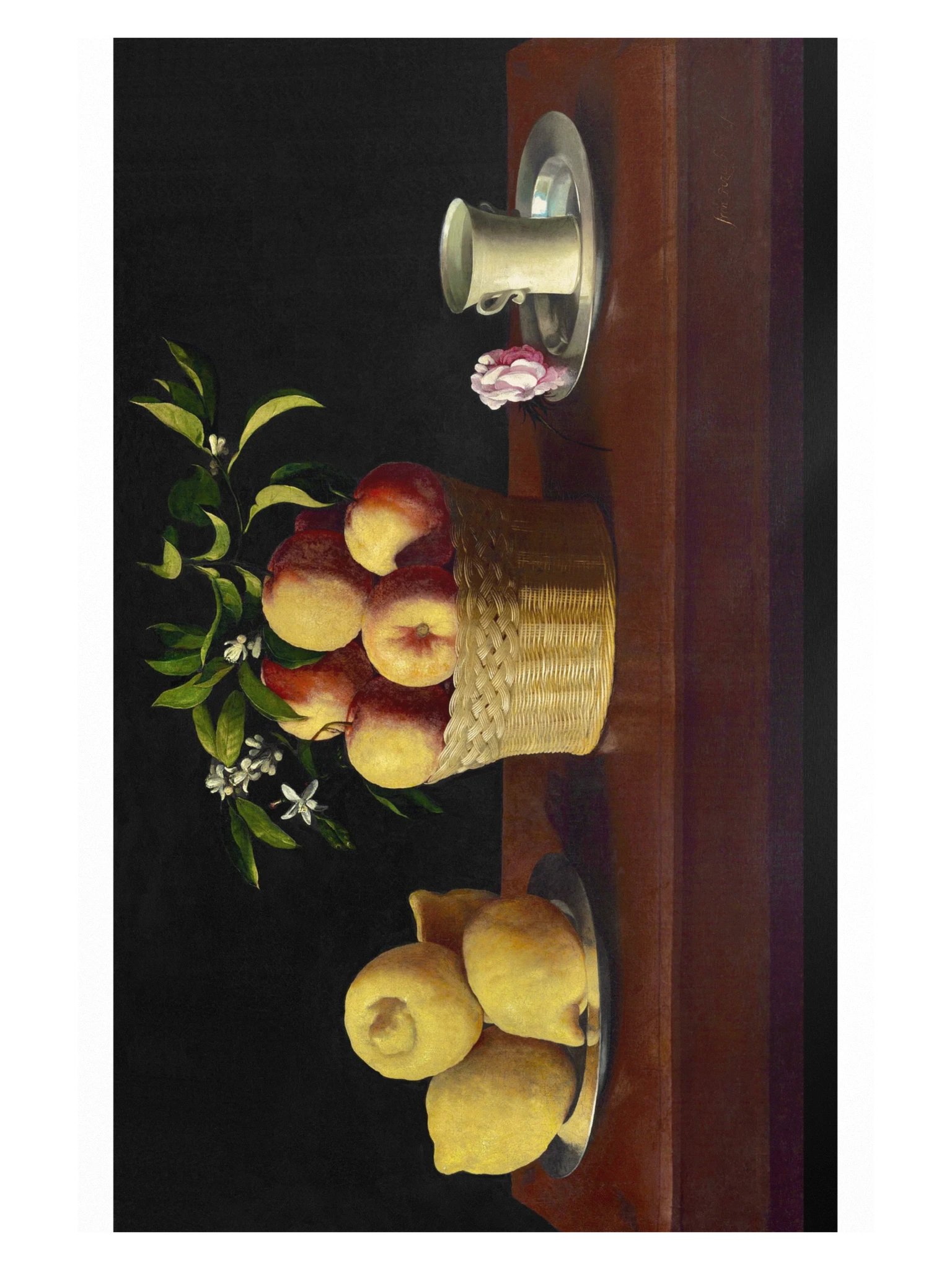 Still Life with Lemons, Oranges and a Rose — XLarge Poster product image (1)