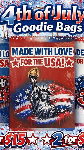 Putting together these 4th of July goodie bags and it just... feels good
Sweets, snacks, colors, vibes - all of it.
If you ne...