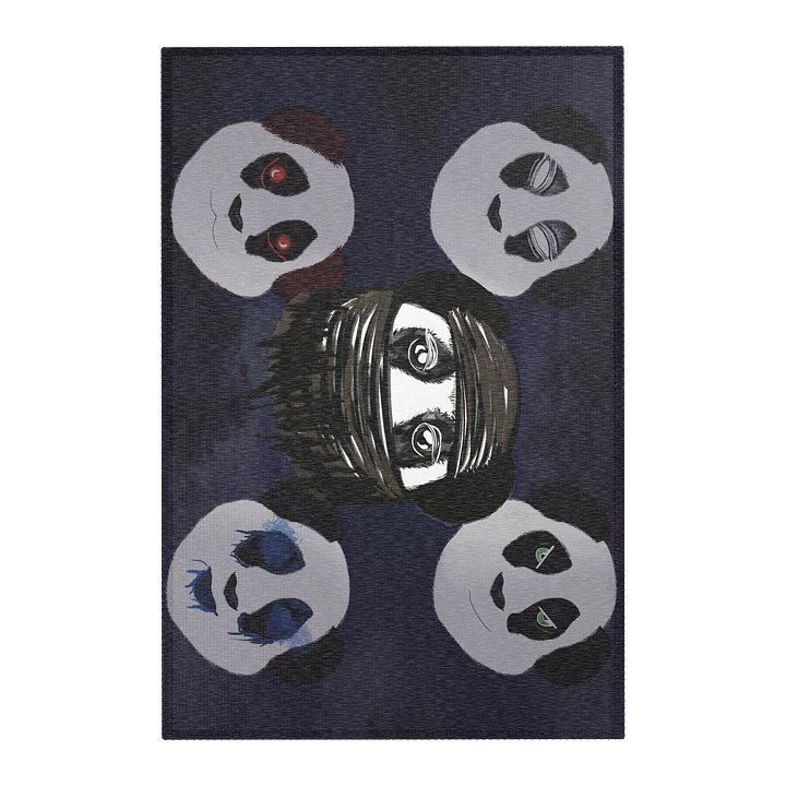 Illustrated By Jing Demons Area Rug product image (1)