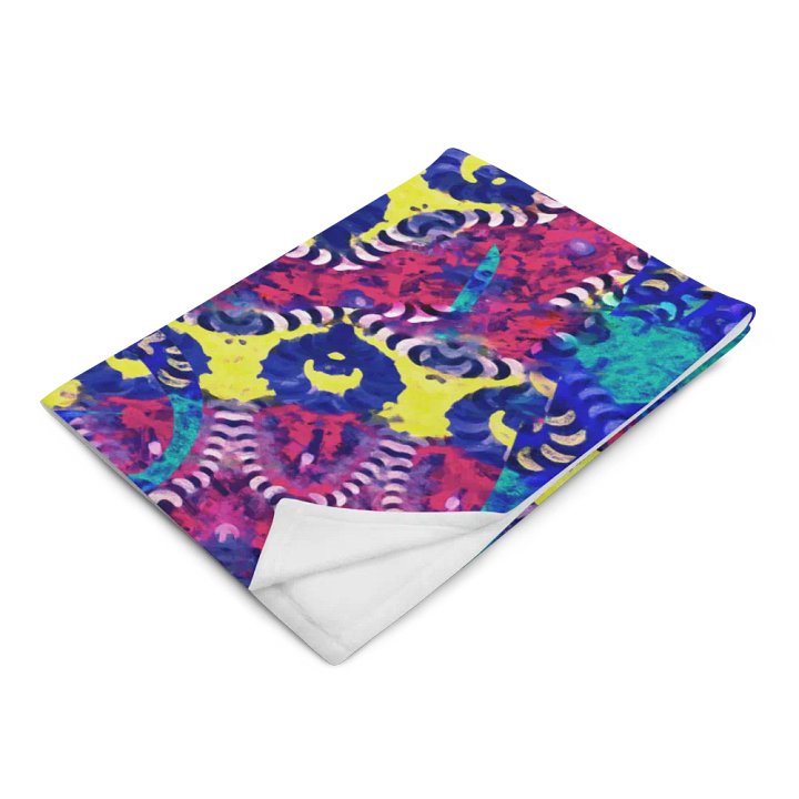 Caribbean Graffiti Throw Blanket product image (14)