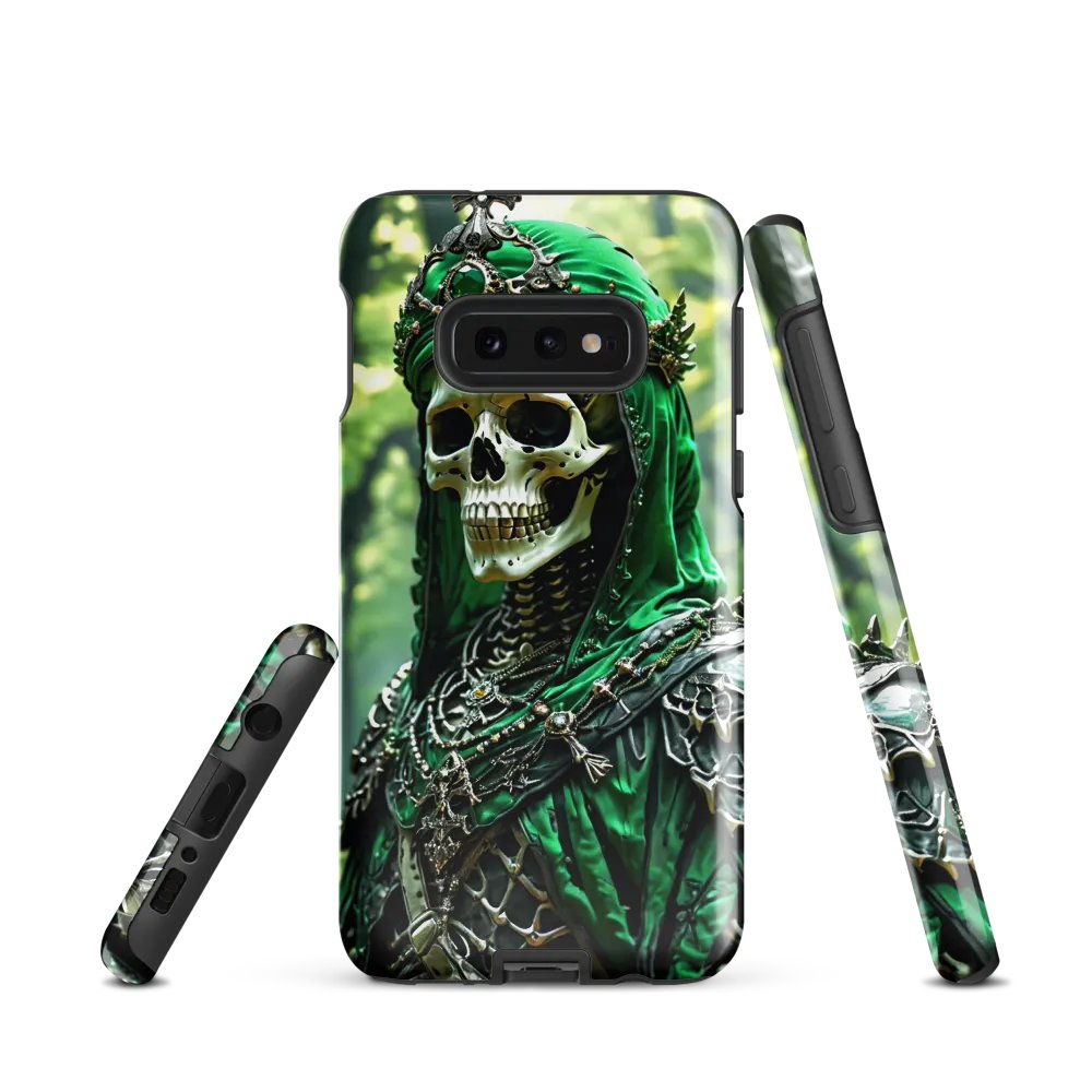 Eternal Ruler Samsung Tough Case – Skeleton King in Regal Green product image (2)