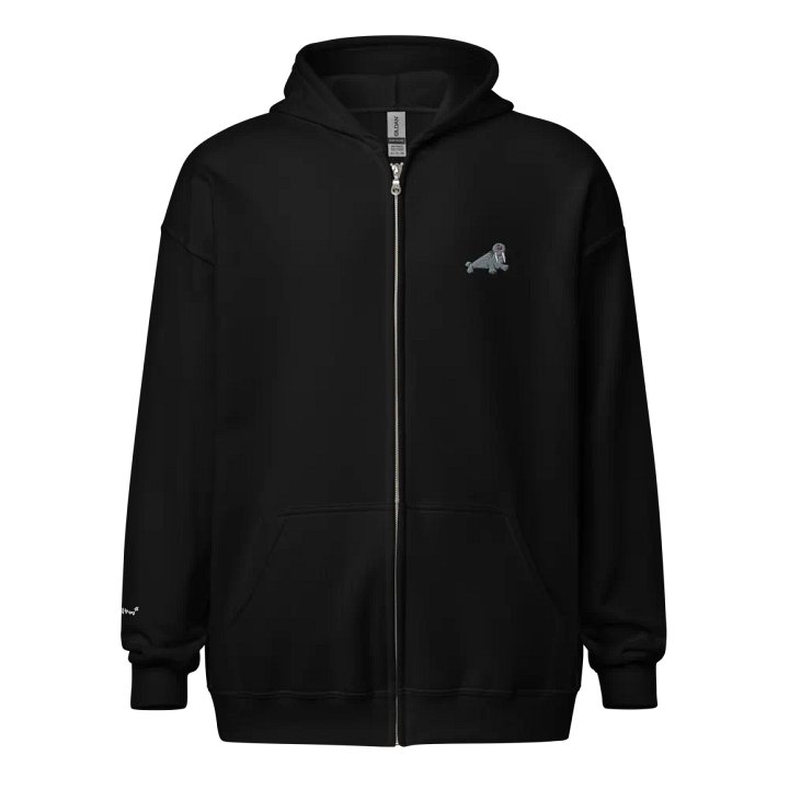 Doodle Walrus Team Zip Hoodie product image (1)