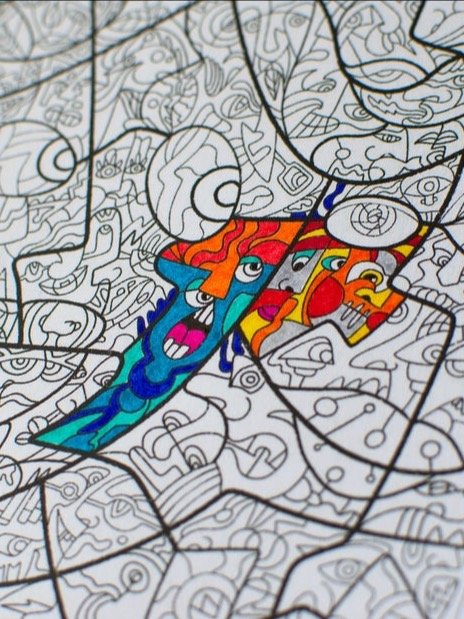 Fragmented Souls Colouring Book product image (4)
