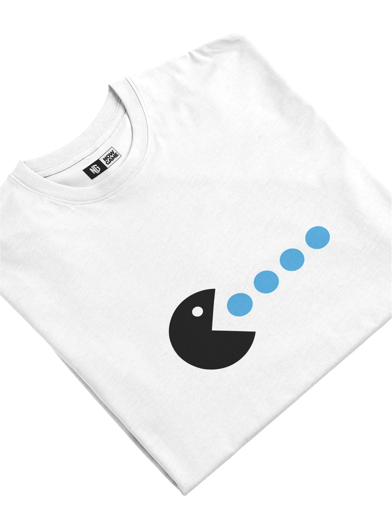 T-SHIRT WHITE PAC-MAN NG product image (5)
