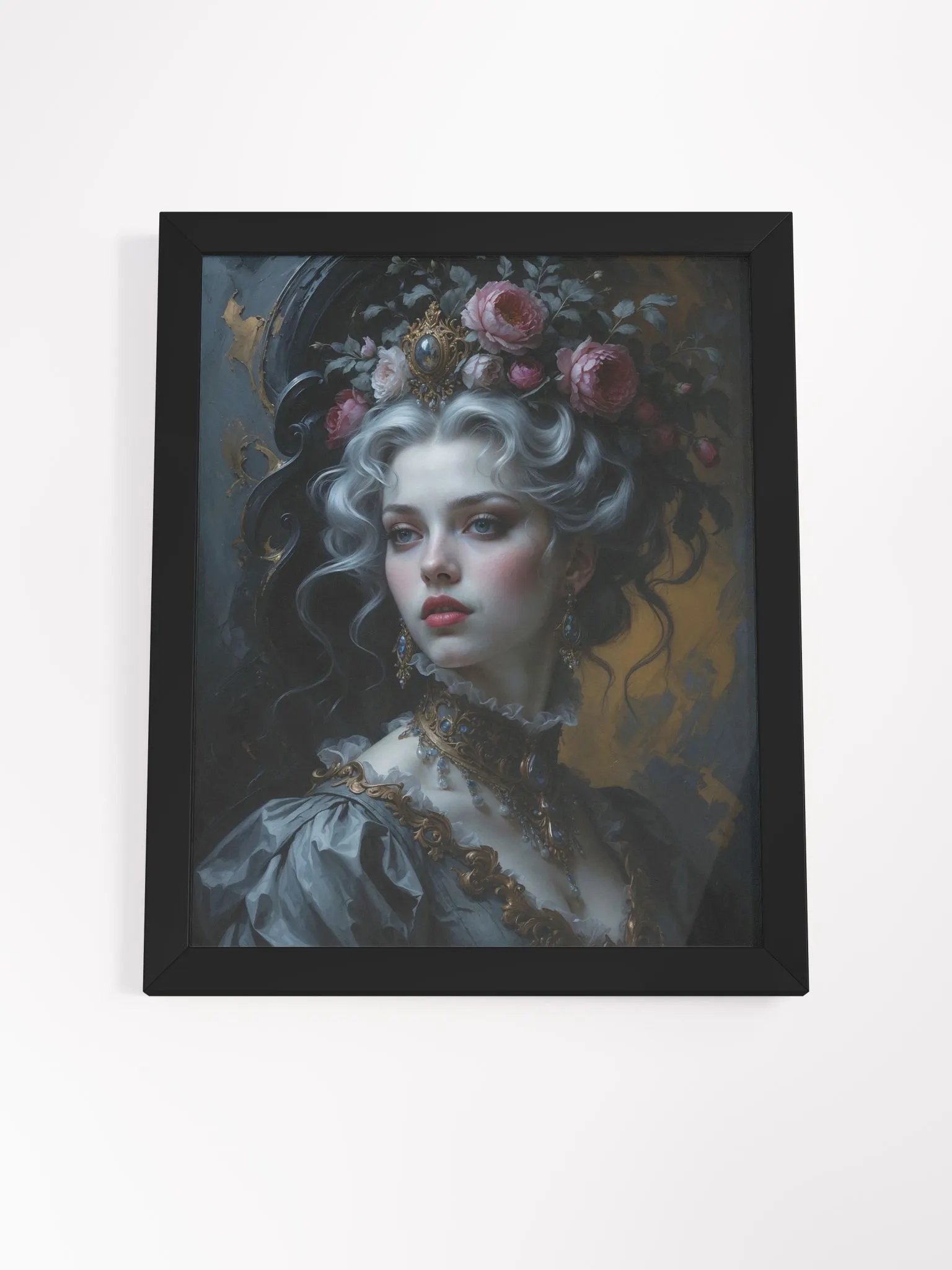 Regal Rose Portrait Framed Print product image (20)