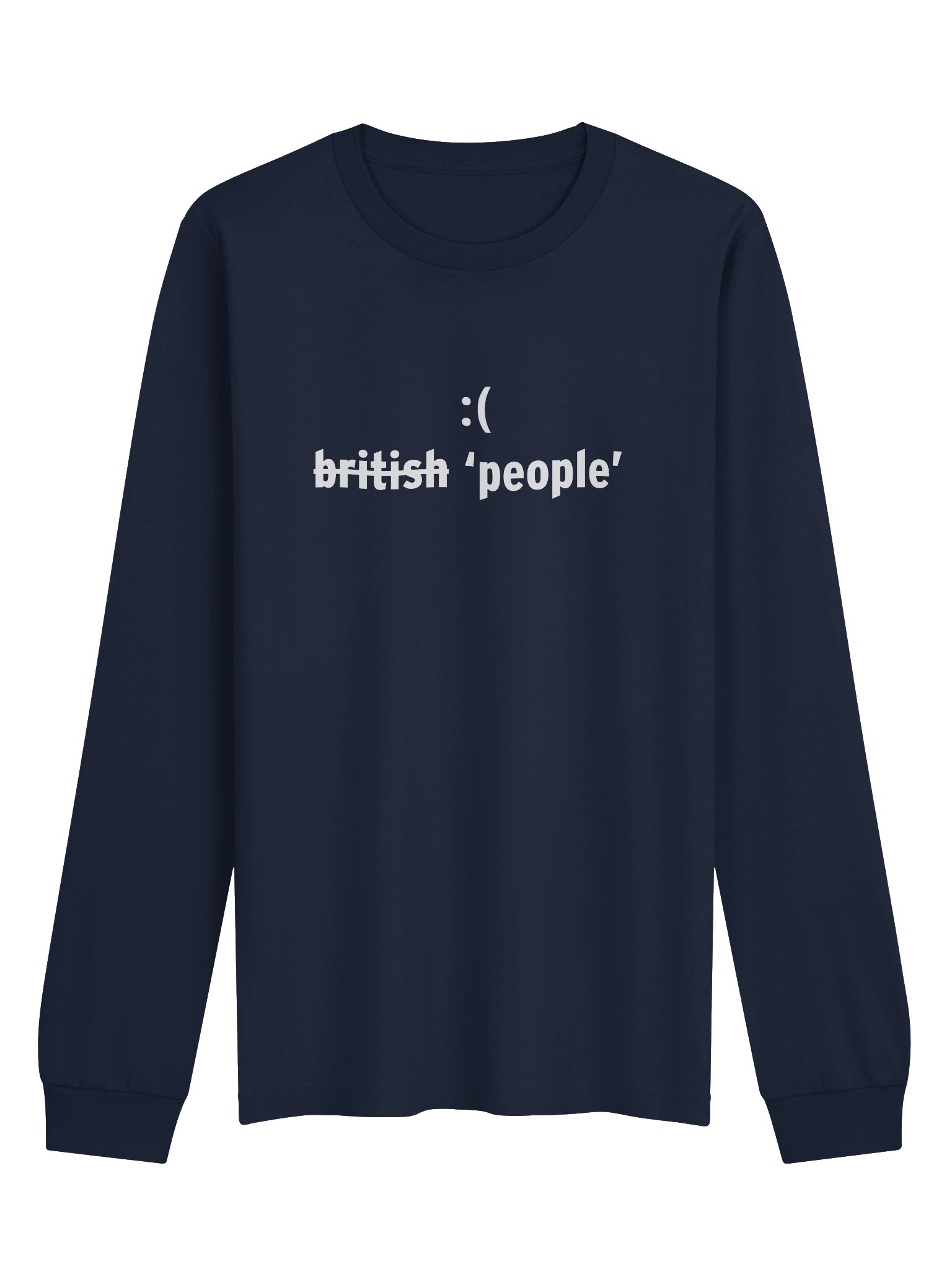 british 'people' long sleeve product image (3)