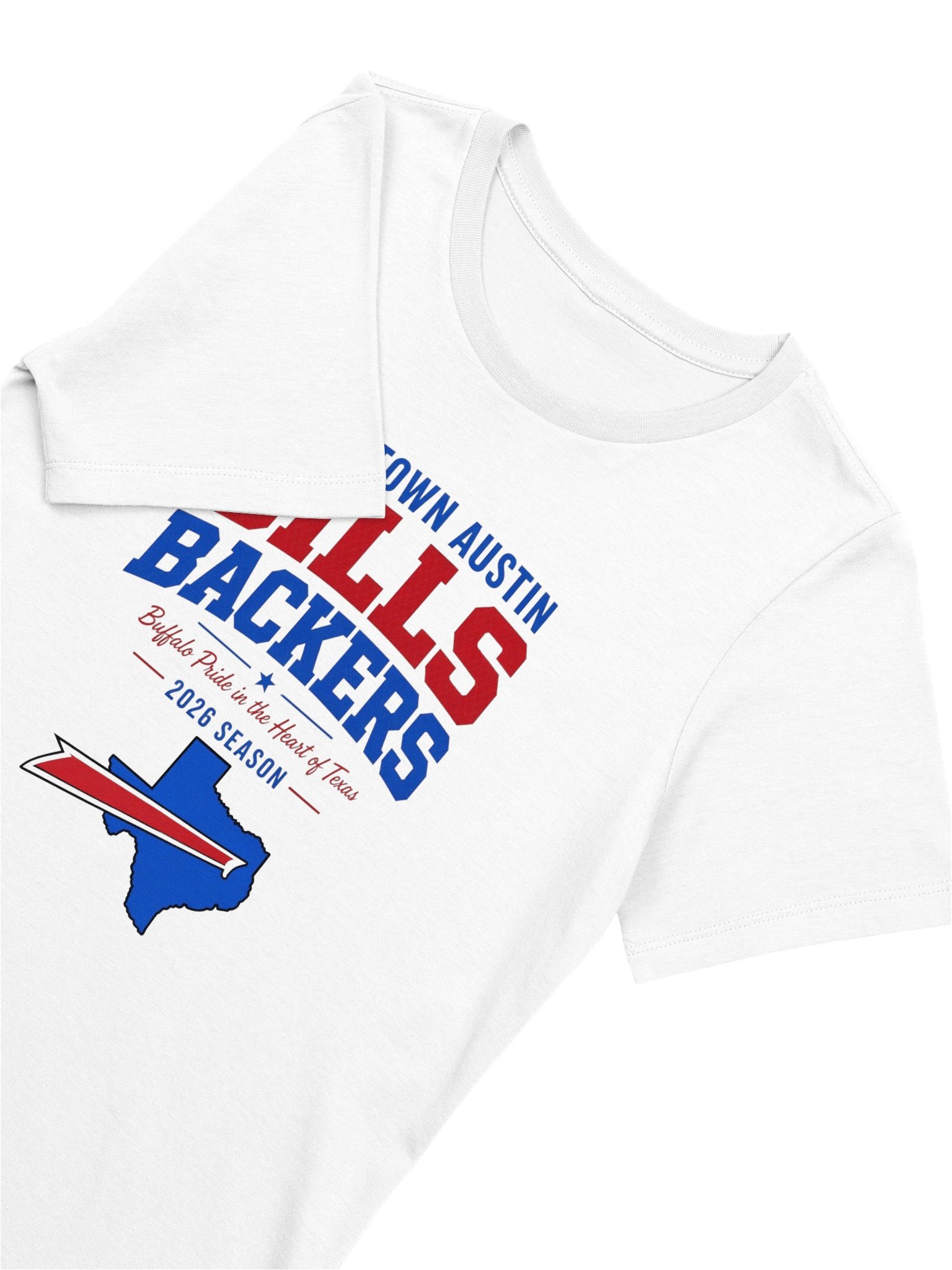 Buffalo Bills Backers 2026 Women's Tee - White product image (3)