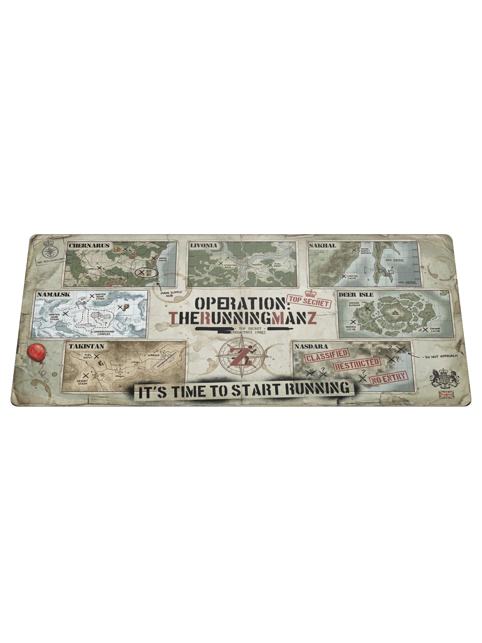 Operation - TheRunningManZ - Tactical Mouse Pad product image (1)
