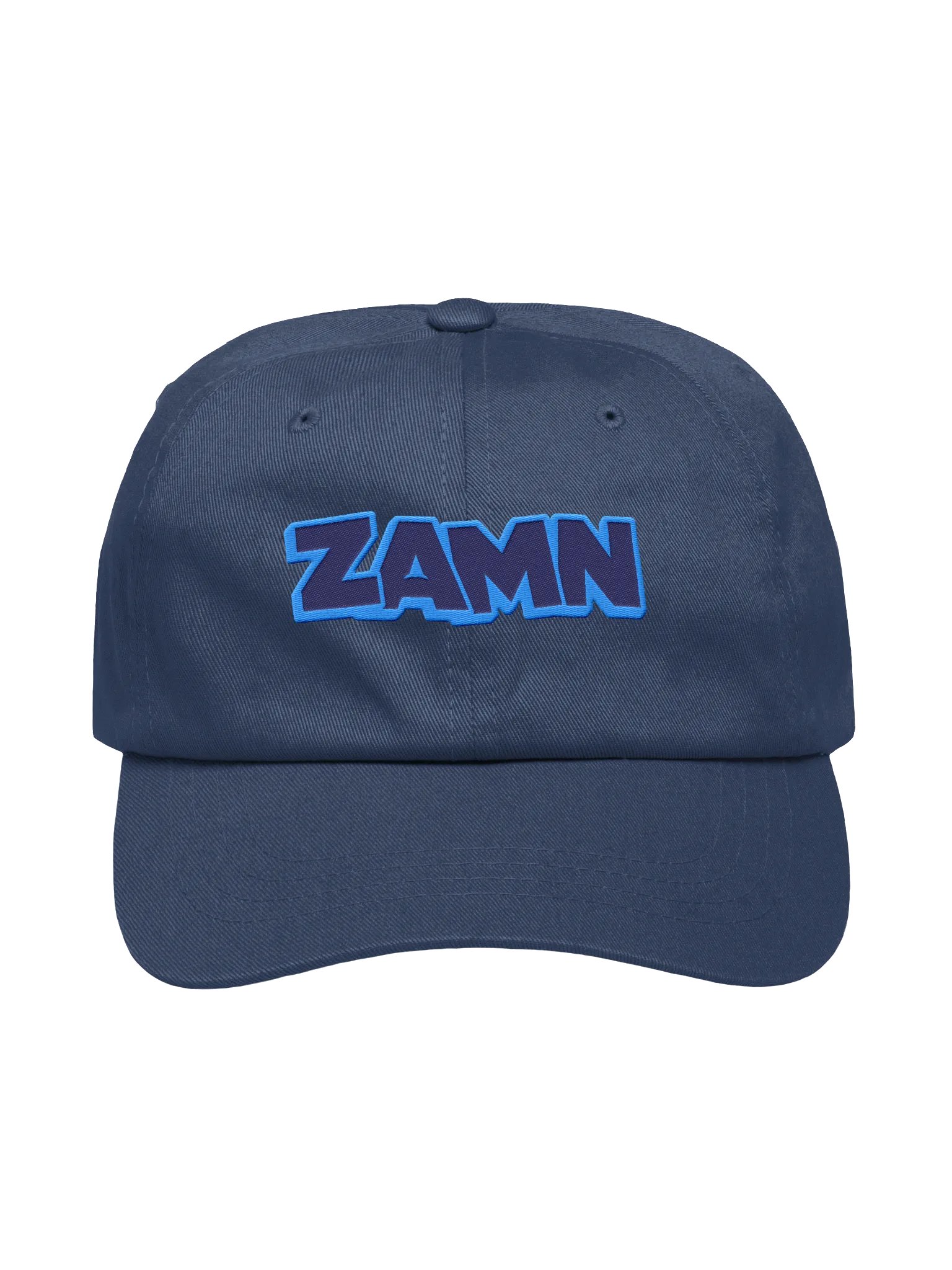 ZAMN Invisi-Logo Dad Hat: Navy product image (6)