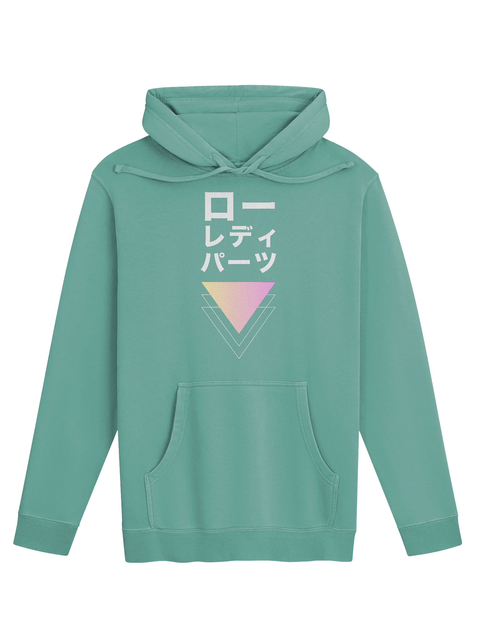 ローレディパーツ teal hoodie product image (1)