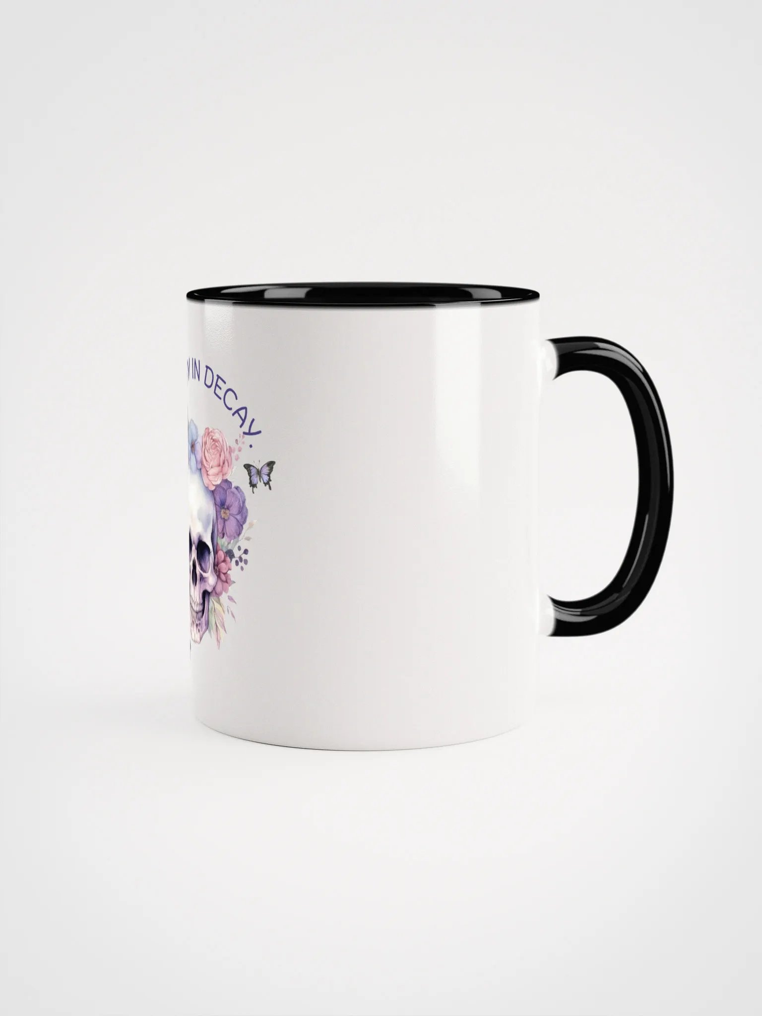 Floral Decay Ceramic Mug product image (1)