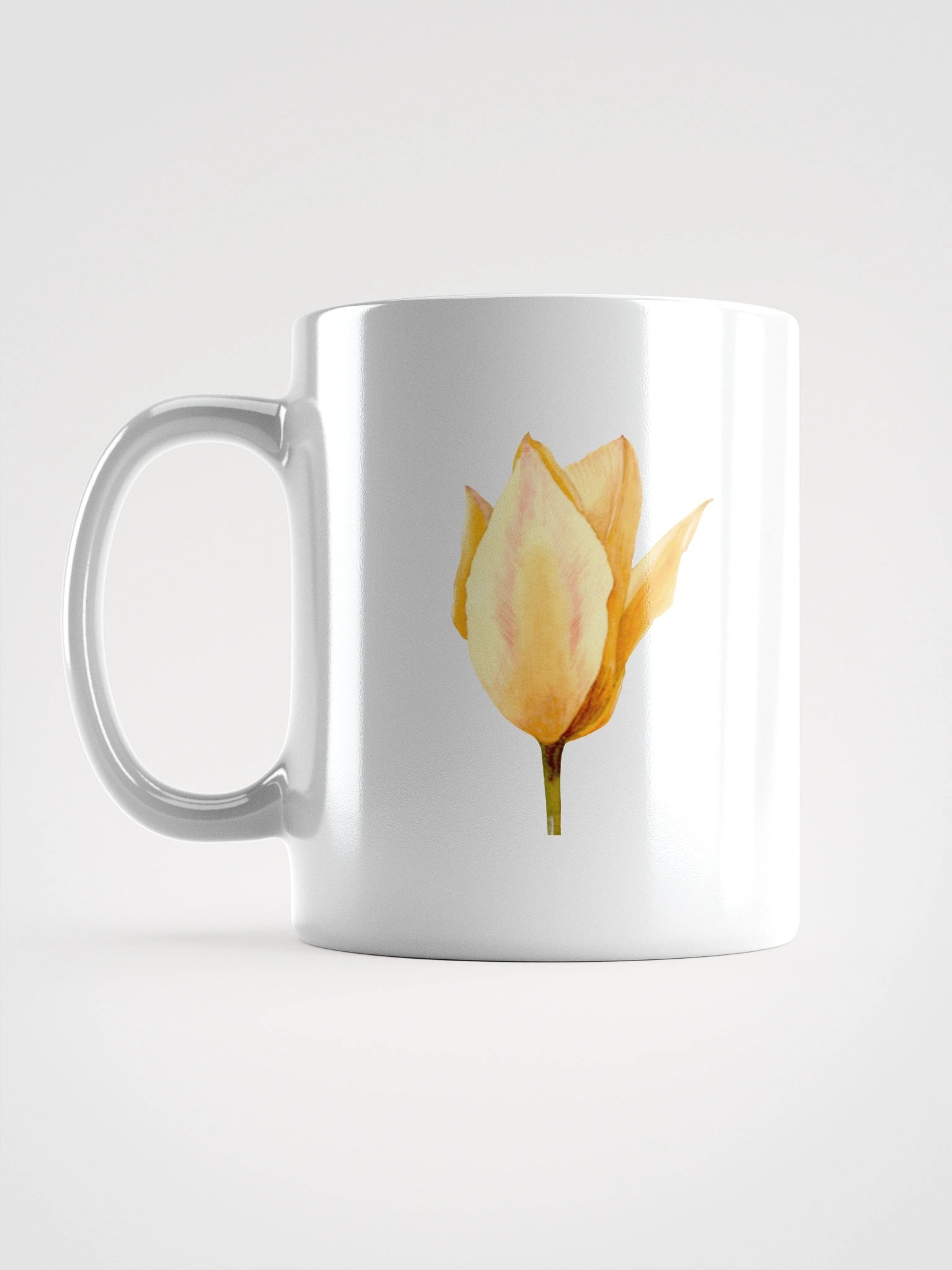 Tulip White Glossy Mug product image (1)