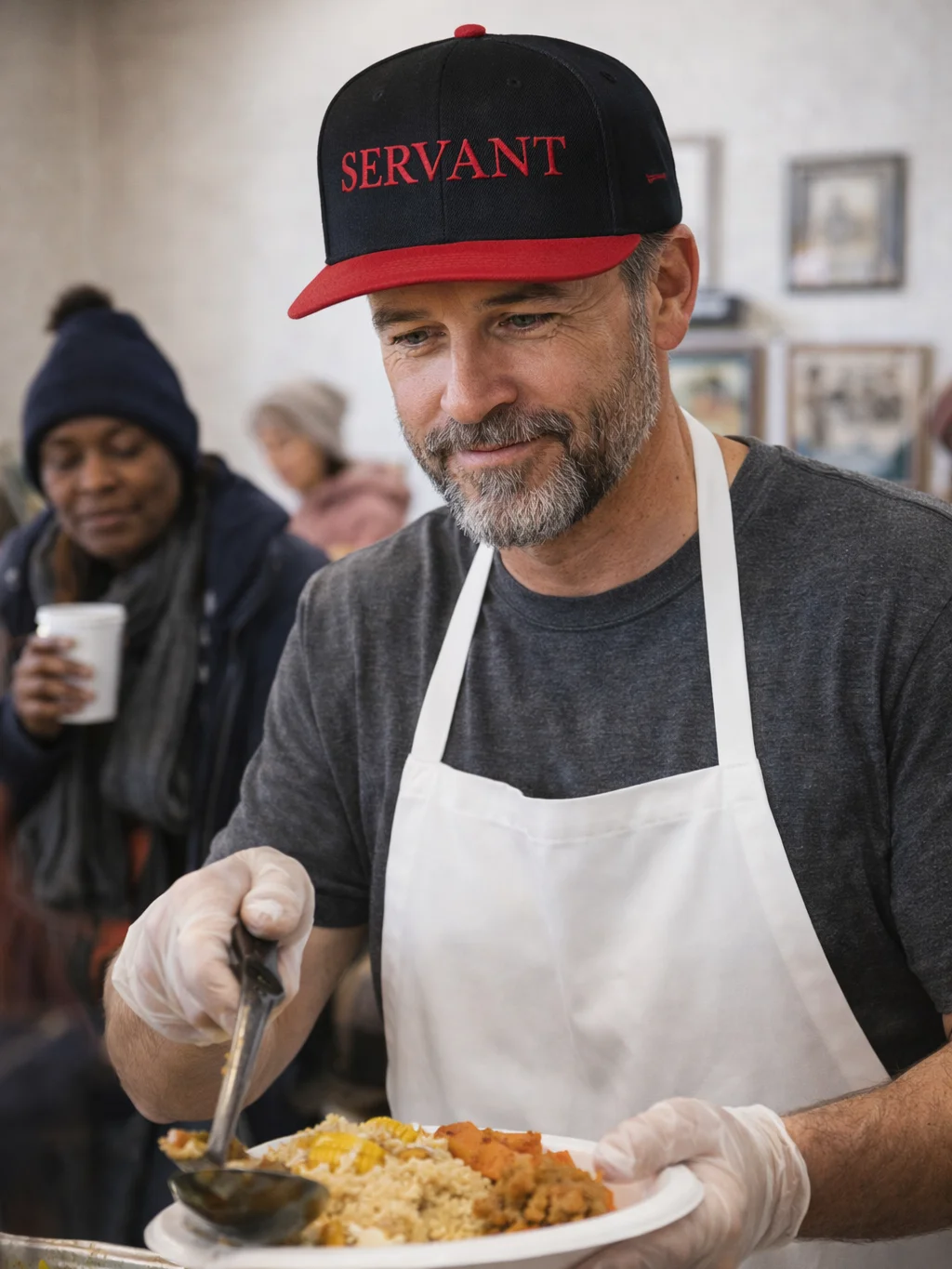 SERVANT. Mark 9:35 Wool Blend Snapback product image (1)
