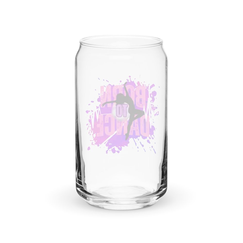 Born to Dance Her Silhouette Energetic Beats Glass product image (38)