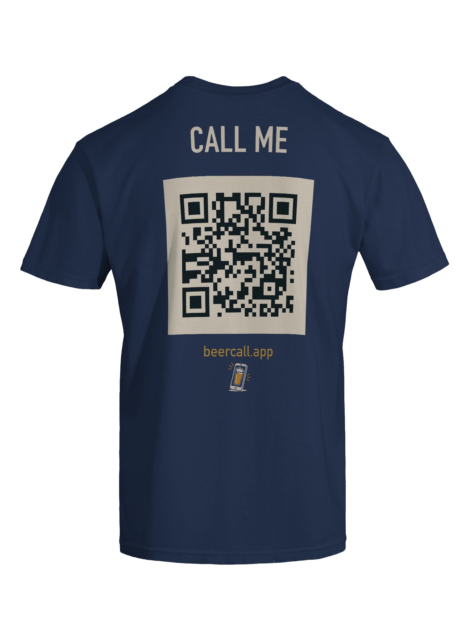 Beer Call Logo + QR Tee product image (23)