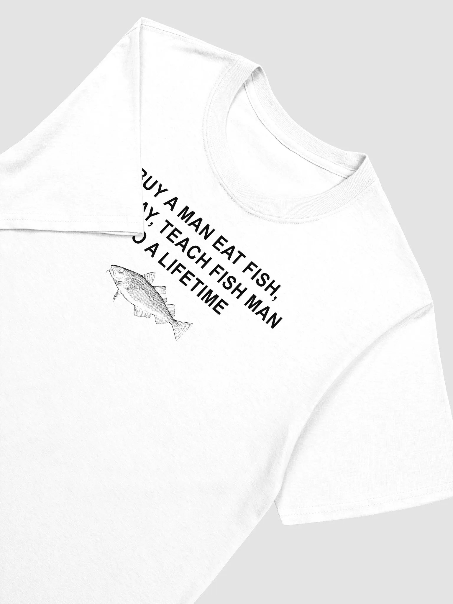 Buy A Man Eat Fish Shirt product image (3)