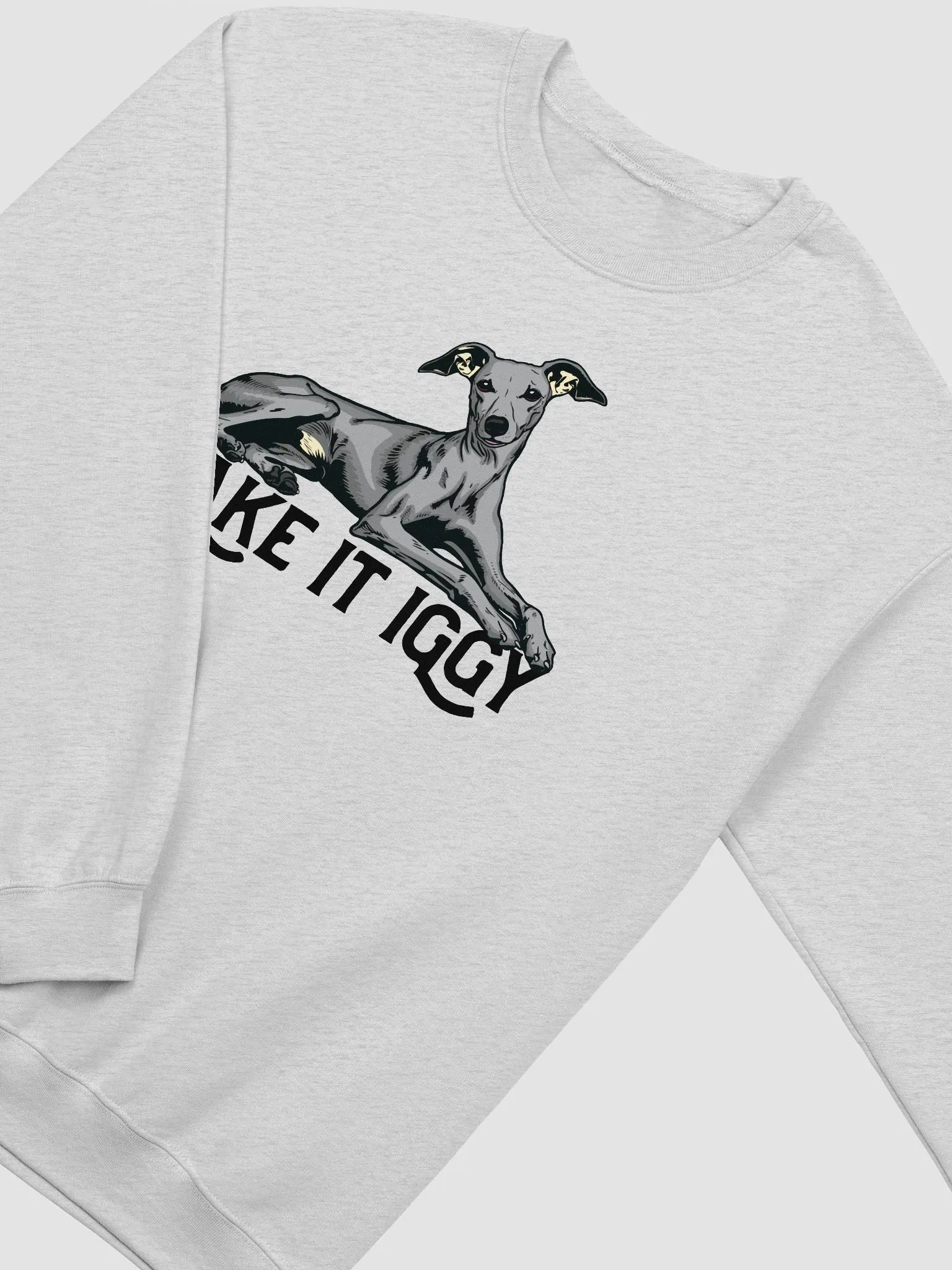 Take It Iggy Sweatshirt of an Italian Greyhound | Funny Shirt for Iggy Paw-rents product image (4)