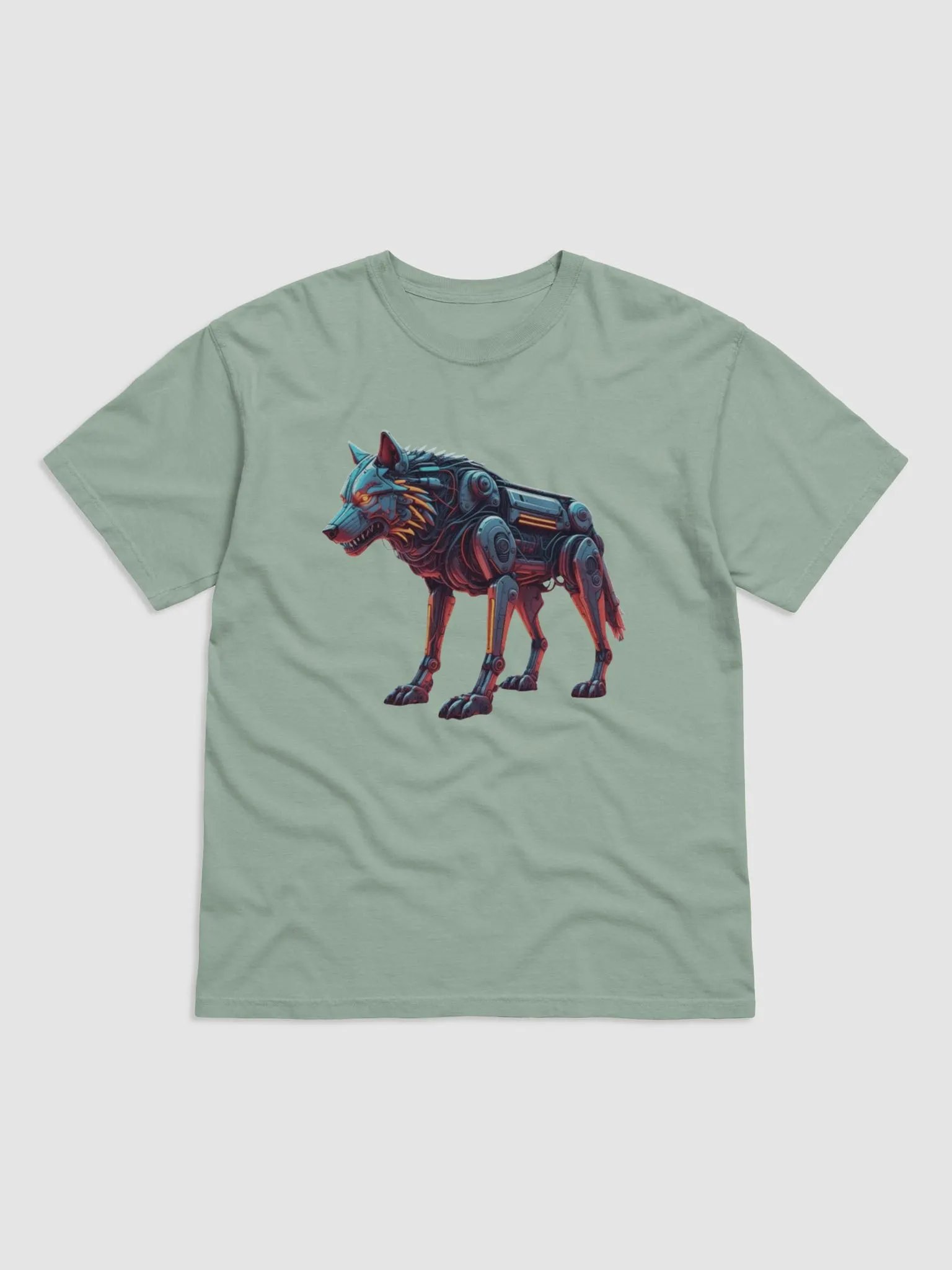 Wolf Robot T Shirt product image (11)