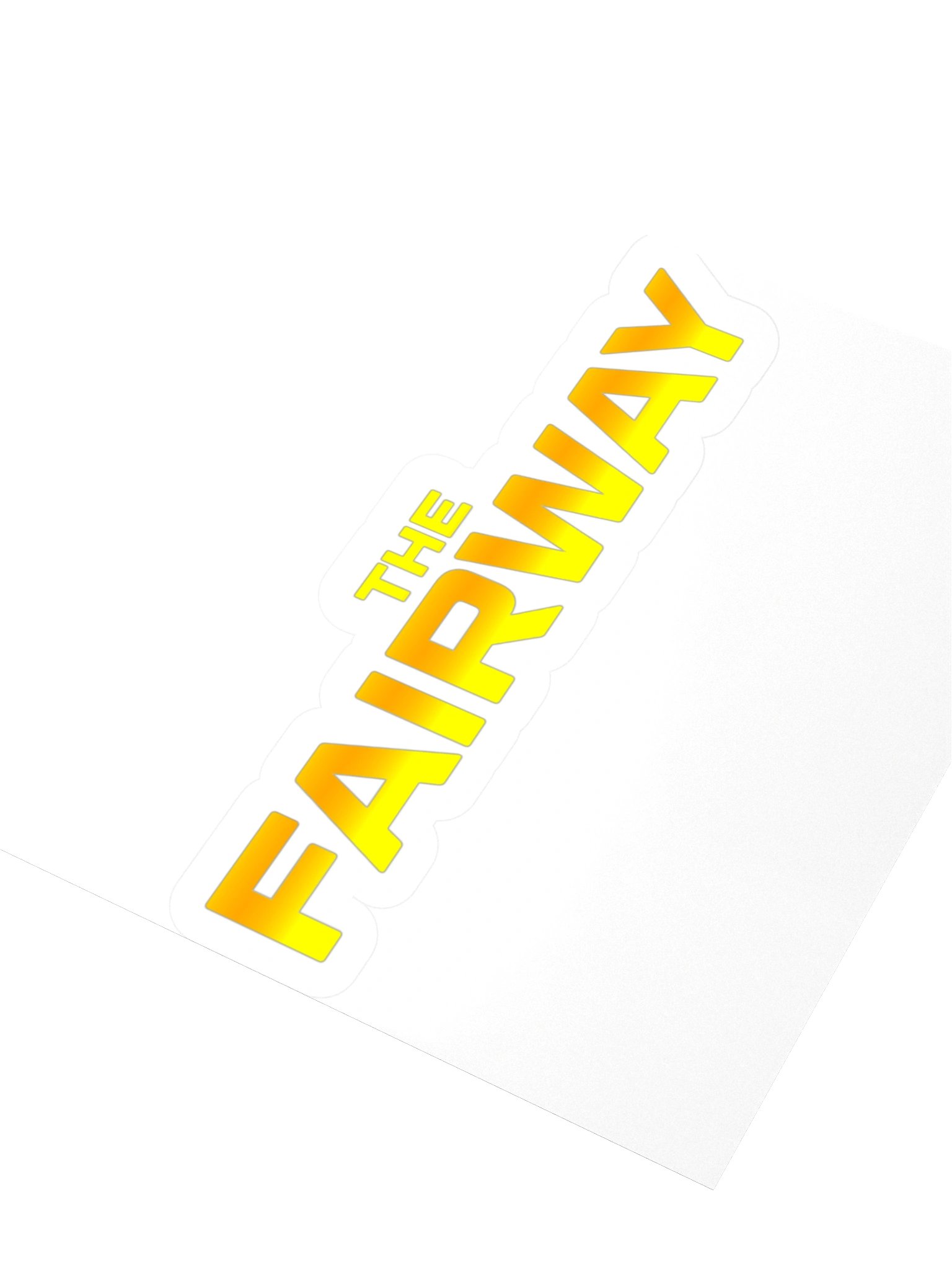 Down the Middle Sticker product image (3)
