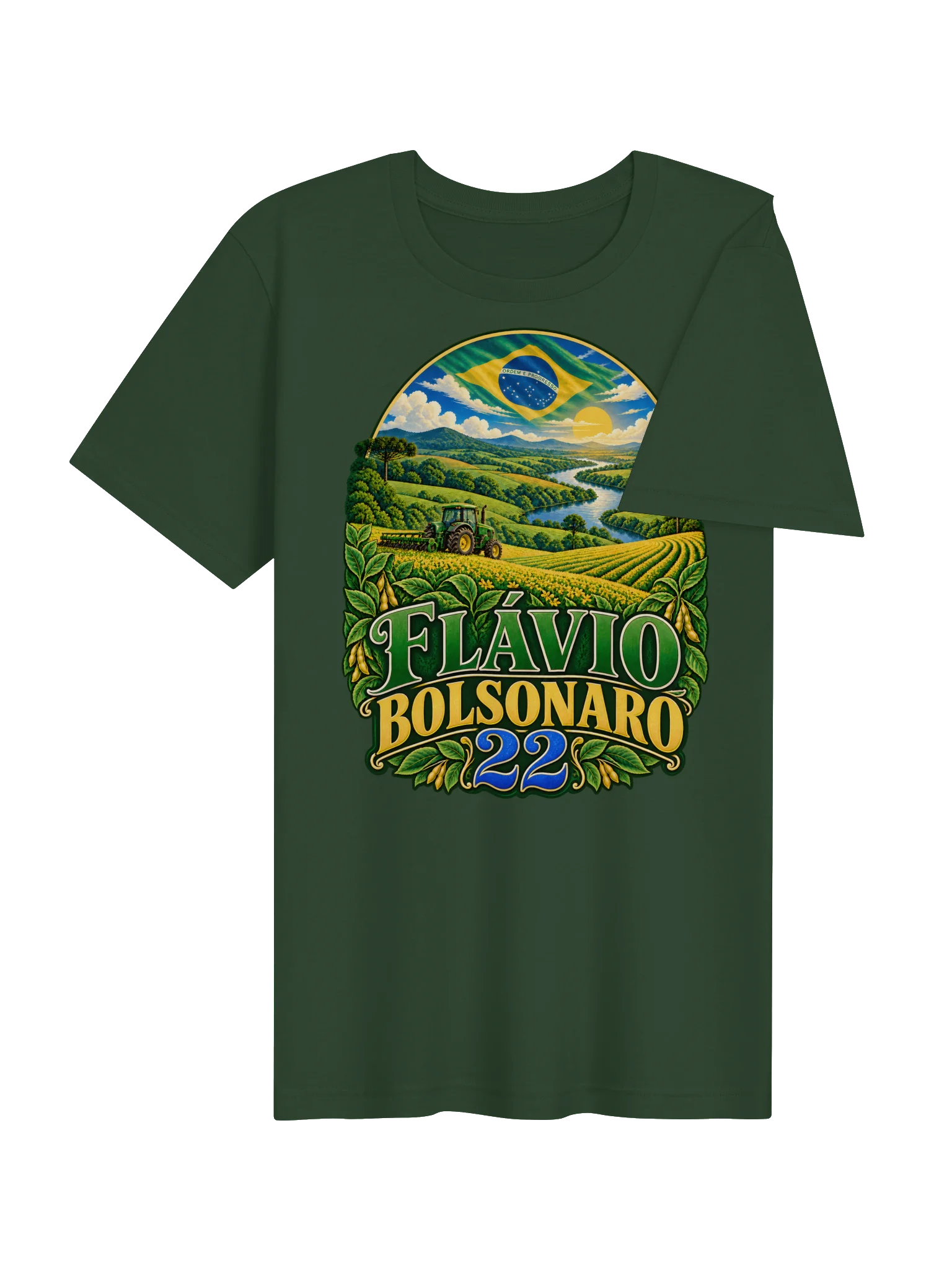 Flávio Bolsonaro 22 Agro T-Shirt product image (32)