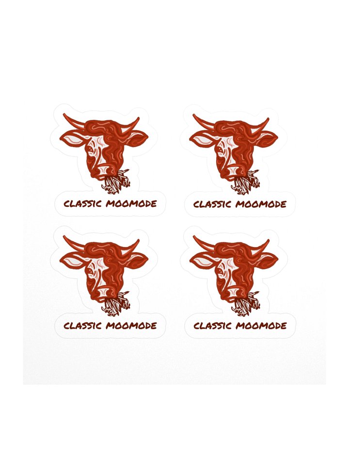 Classic MooMode - Sticker (small) product image (1)