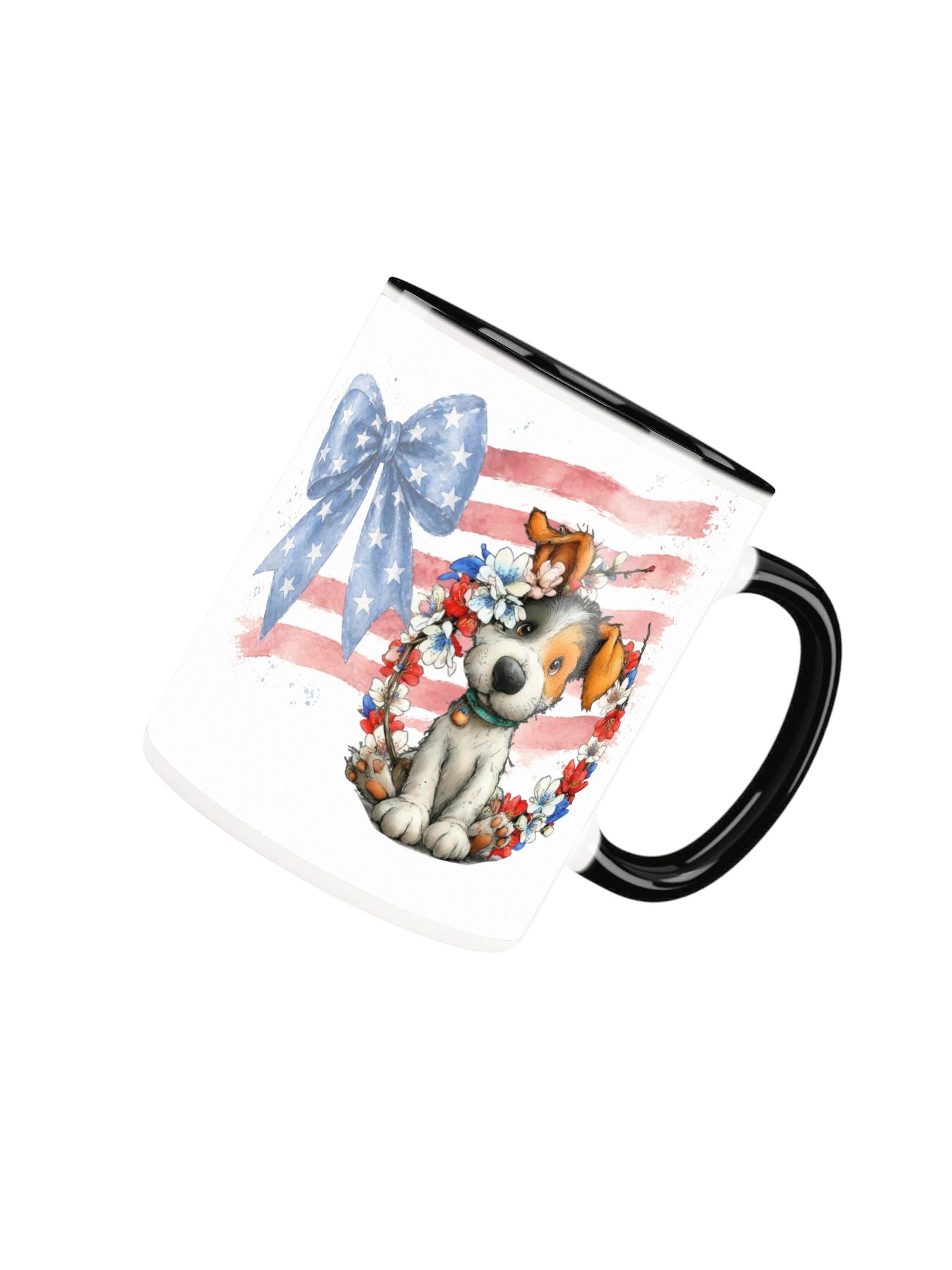 Patriotic Puppy Accent Mug product image (25)
