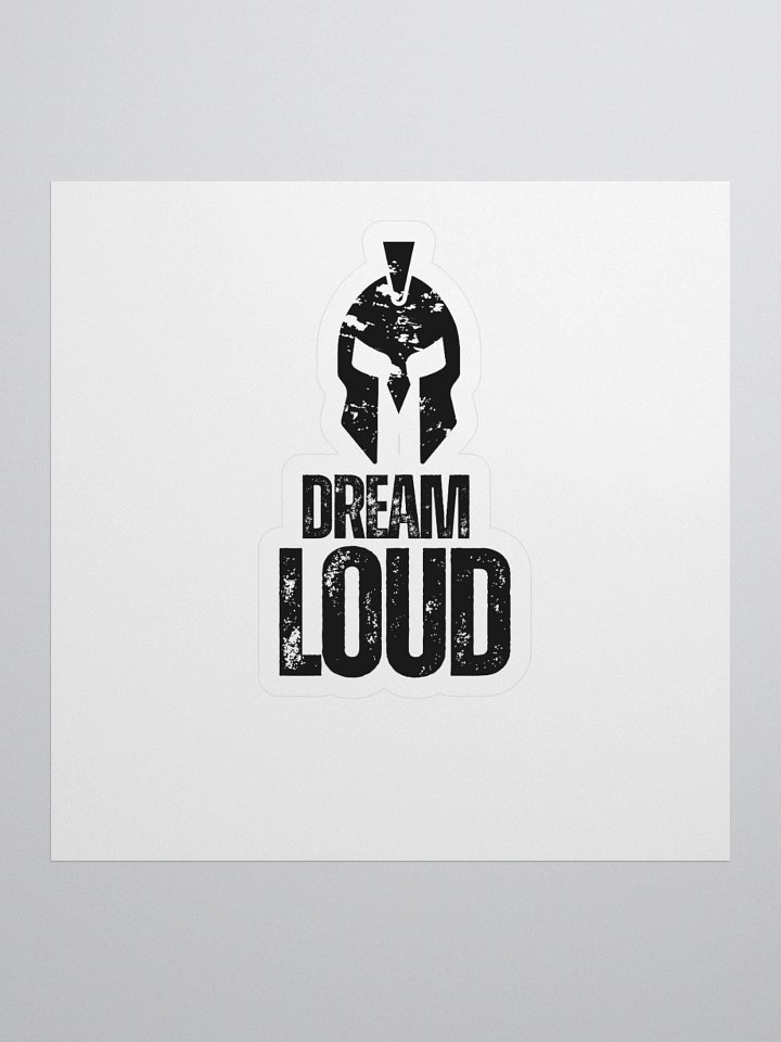 Dream Loud - Helmet - Sticker product image (1)